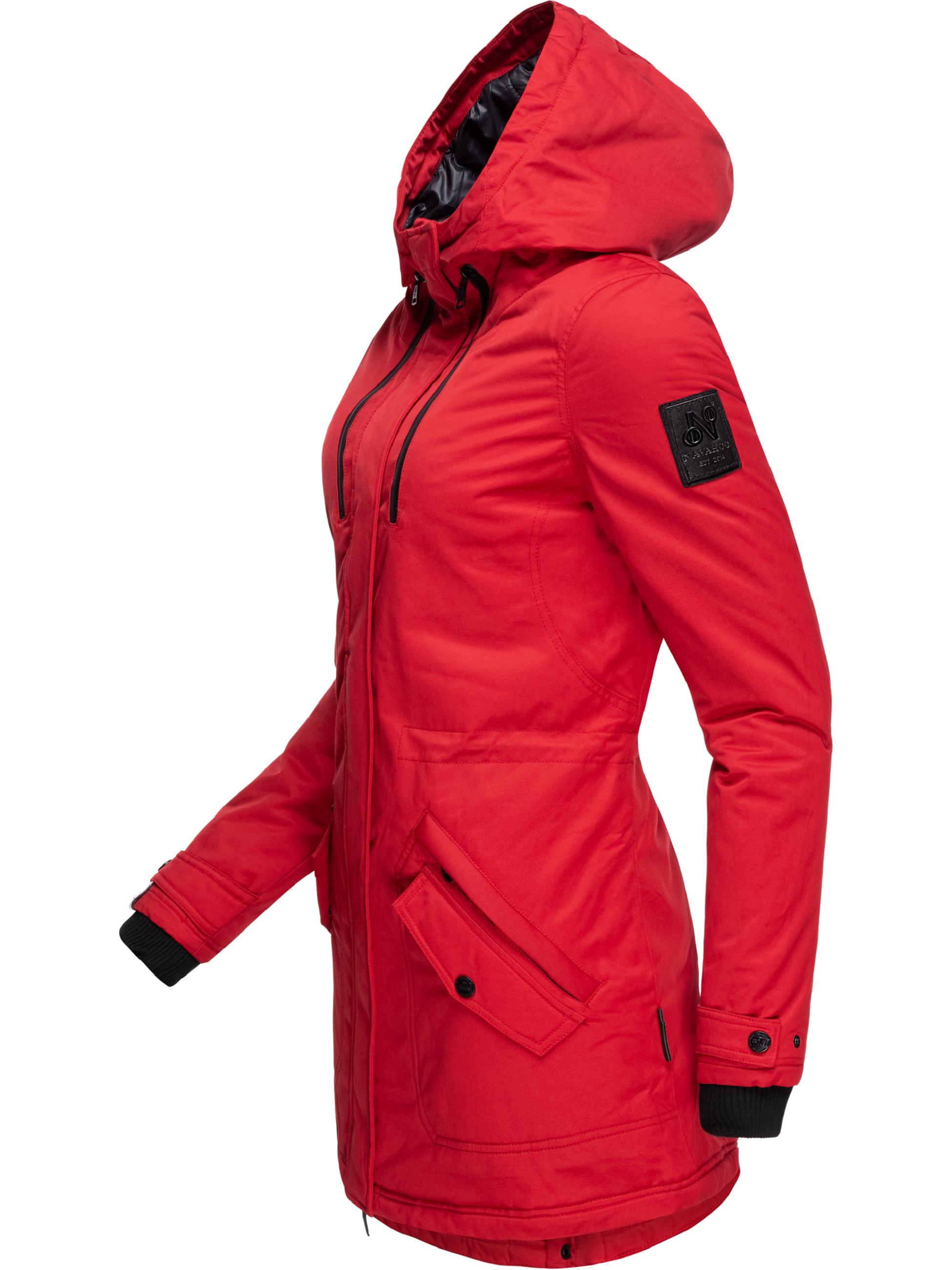 Winterparka mit Kapuze "Avrille II" Rot