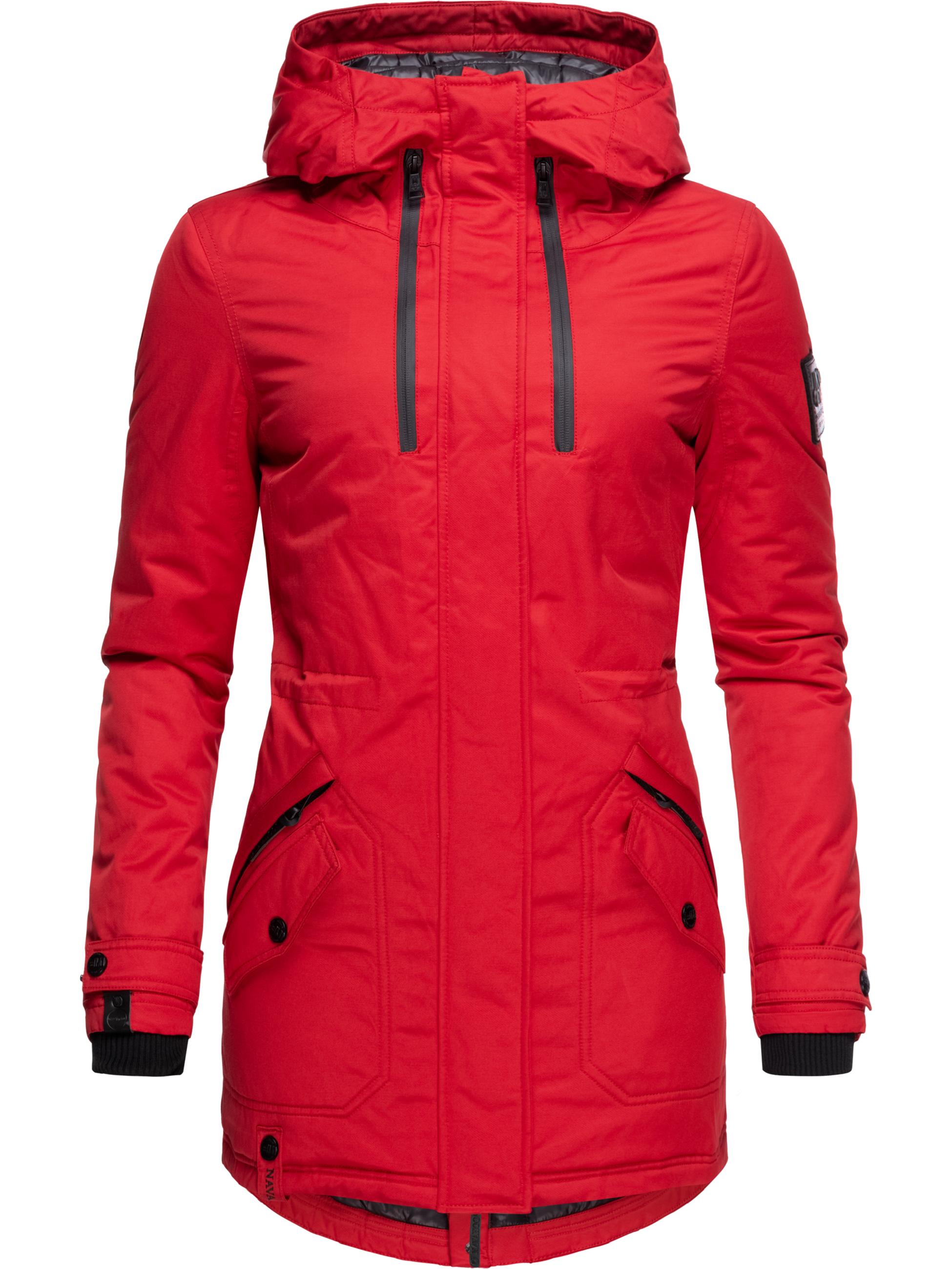 Winterparka mit Kapuze "Avrille II" Rot