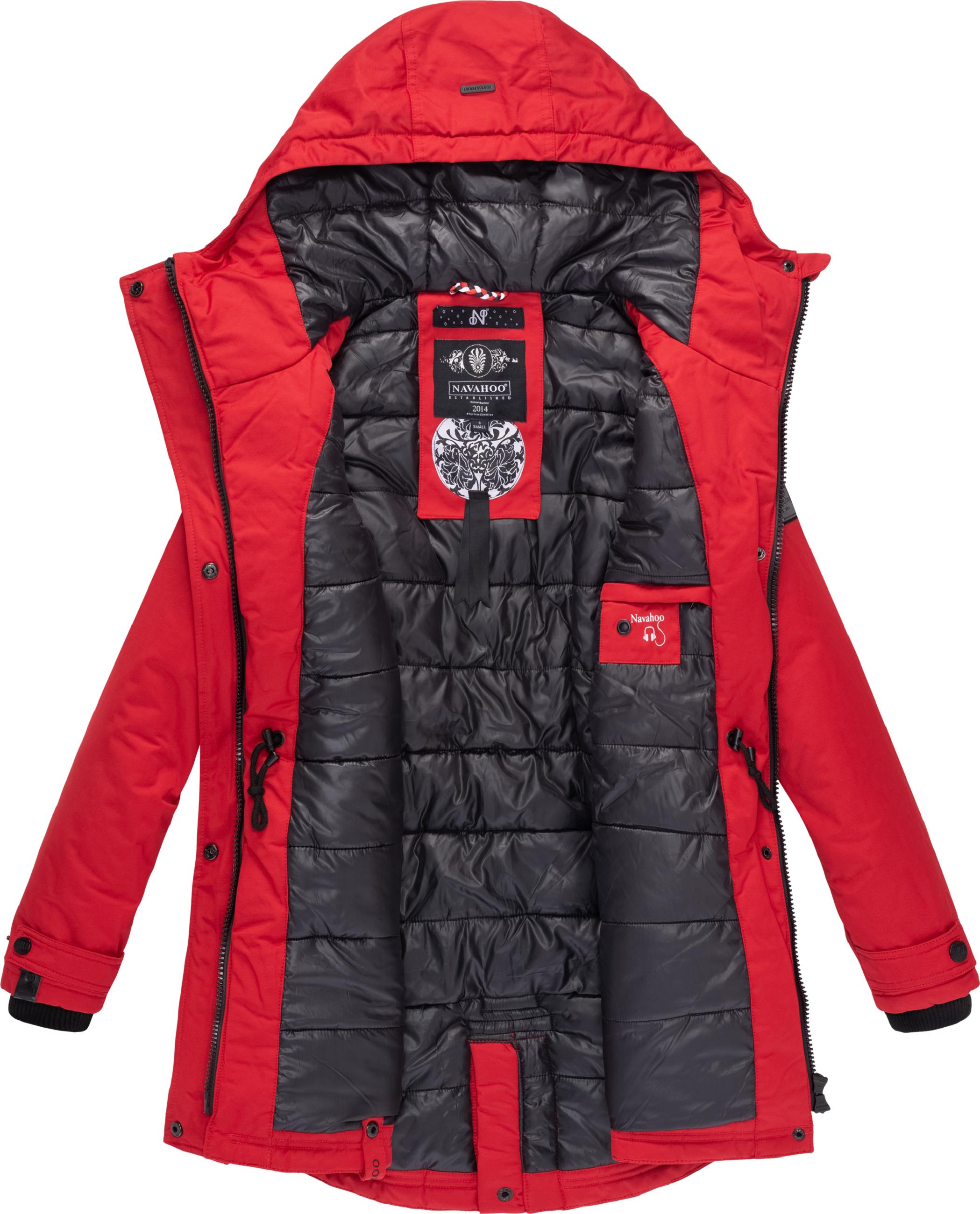 Winterparka mit Kapuze "Avrille II" Rot