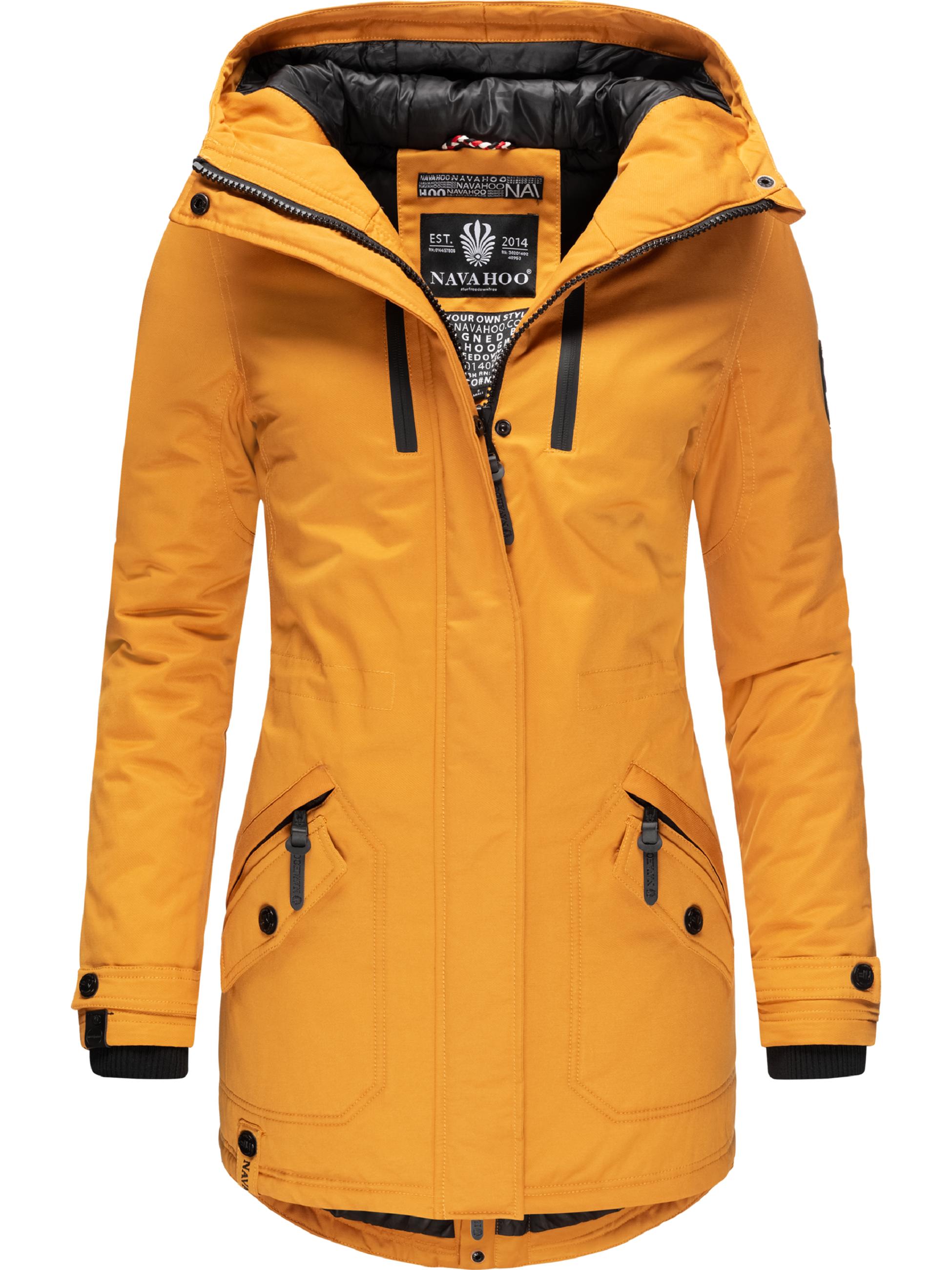 Winterparka mit Kapuze "Avrille II" Yellow