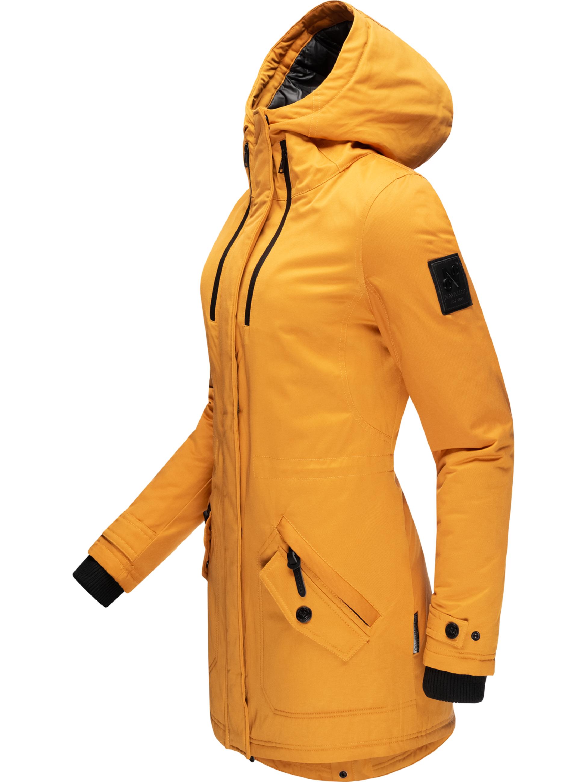 Winterparka mit Kapuze "Avrille II" Yellow