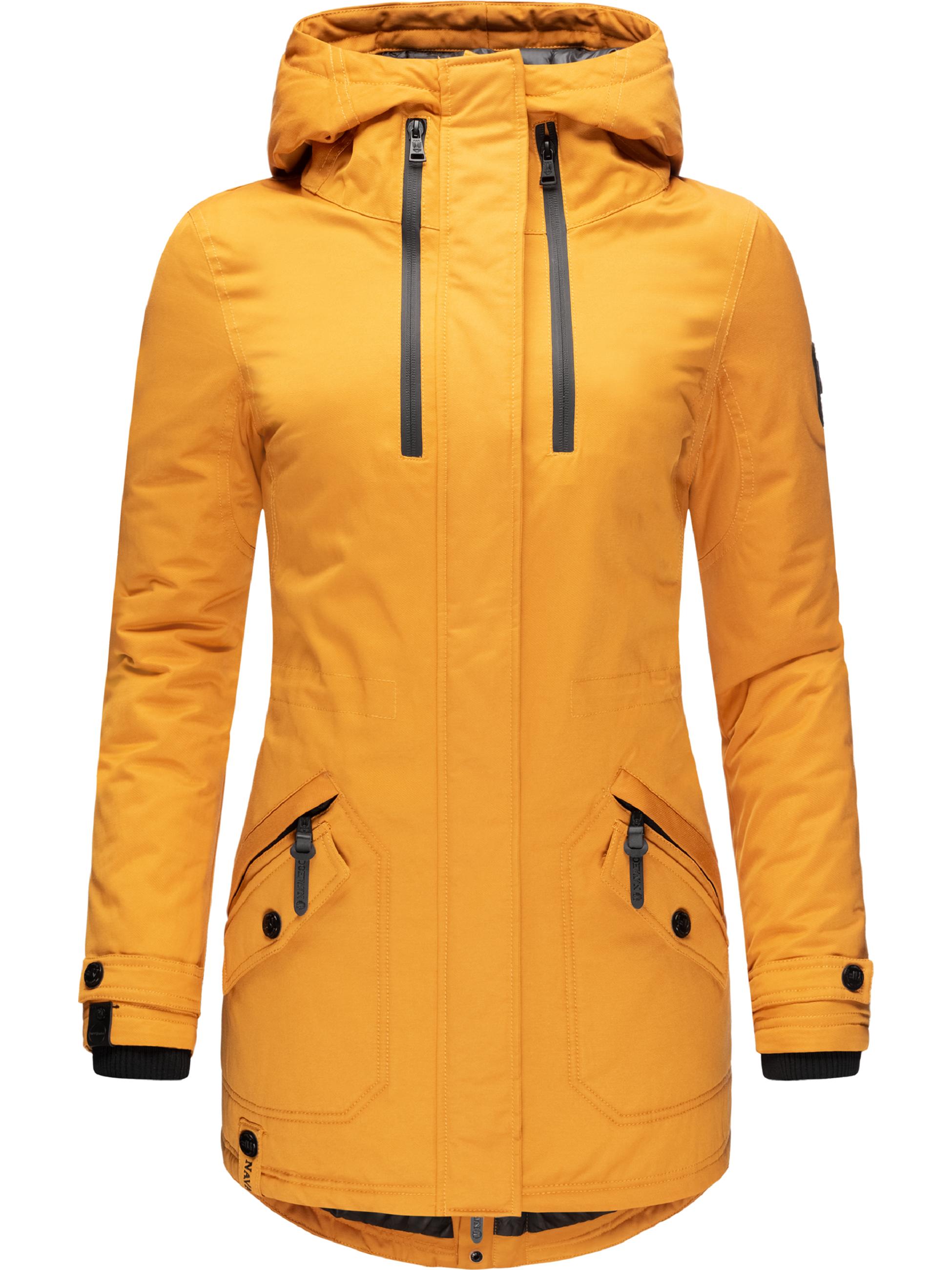 Winterparka mit Kapuze "Avrille II" Yellow