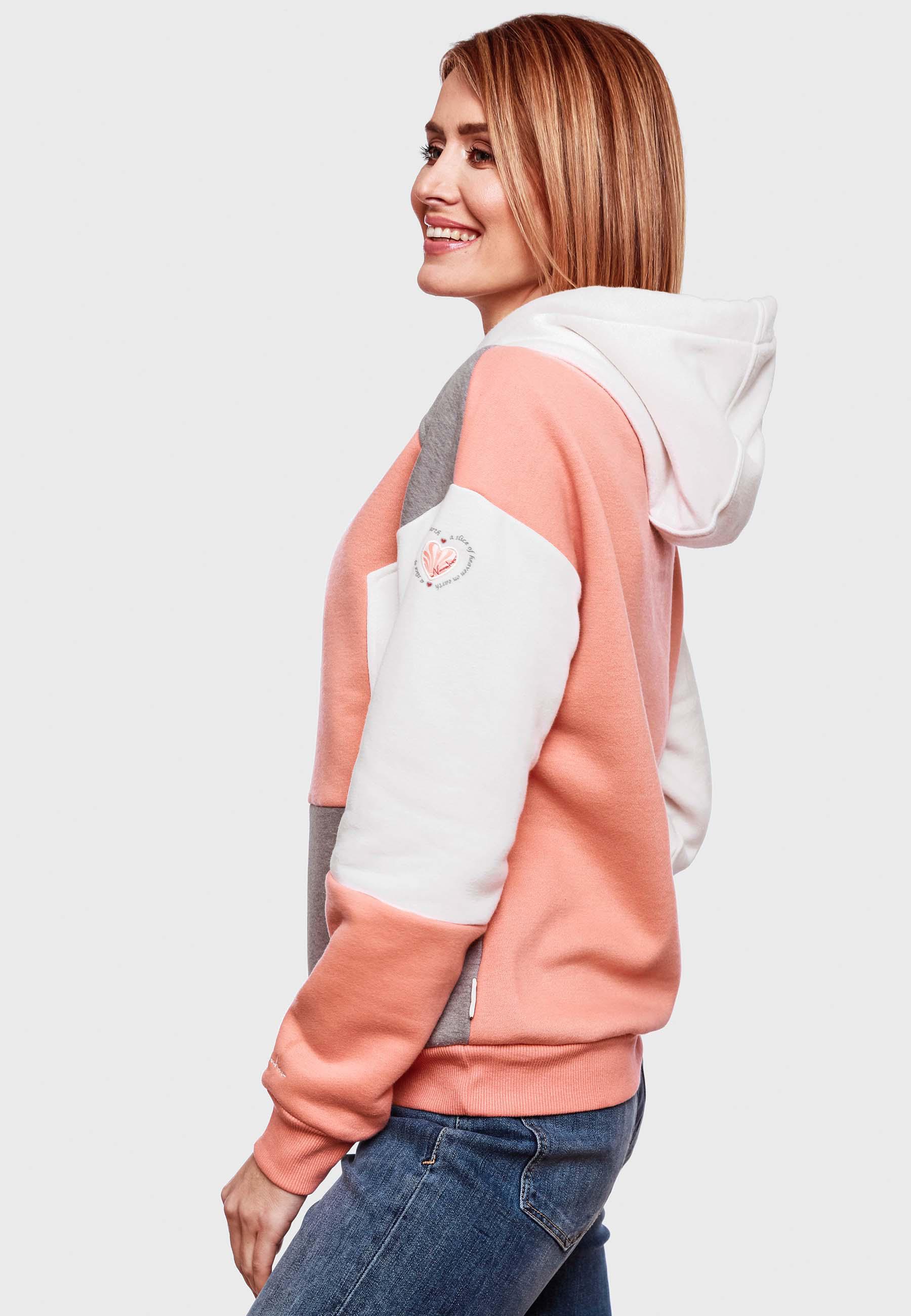 Weicher Hoodie Multicolor "Babykätzchen" Multicolour Apricot