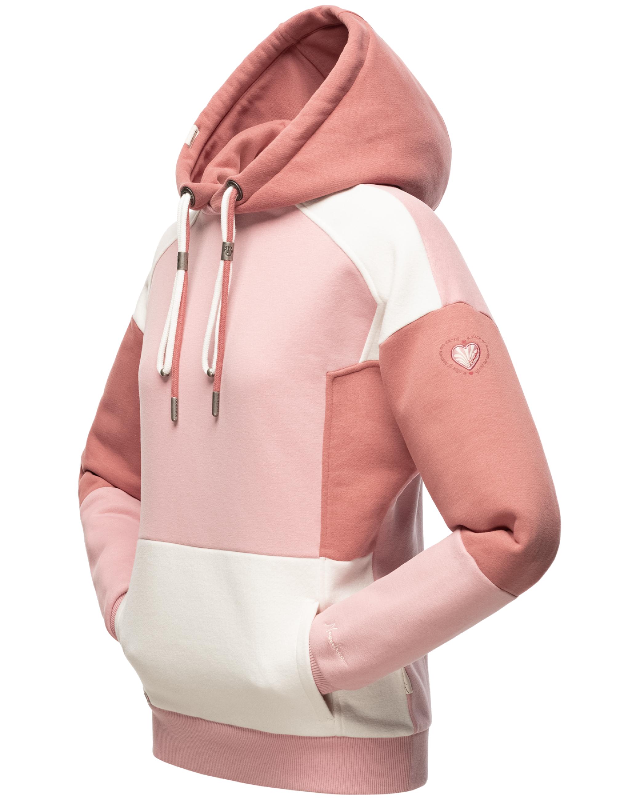 Weicher Hoodie Multicolor "Babykätzchen" Multicolour Powder Rose