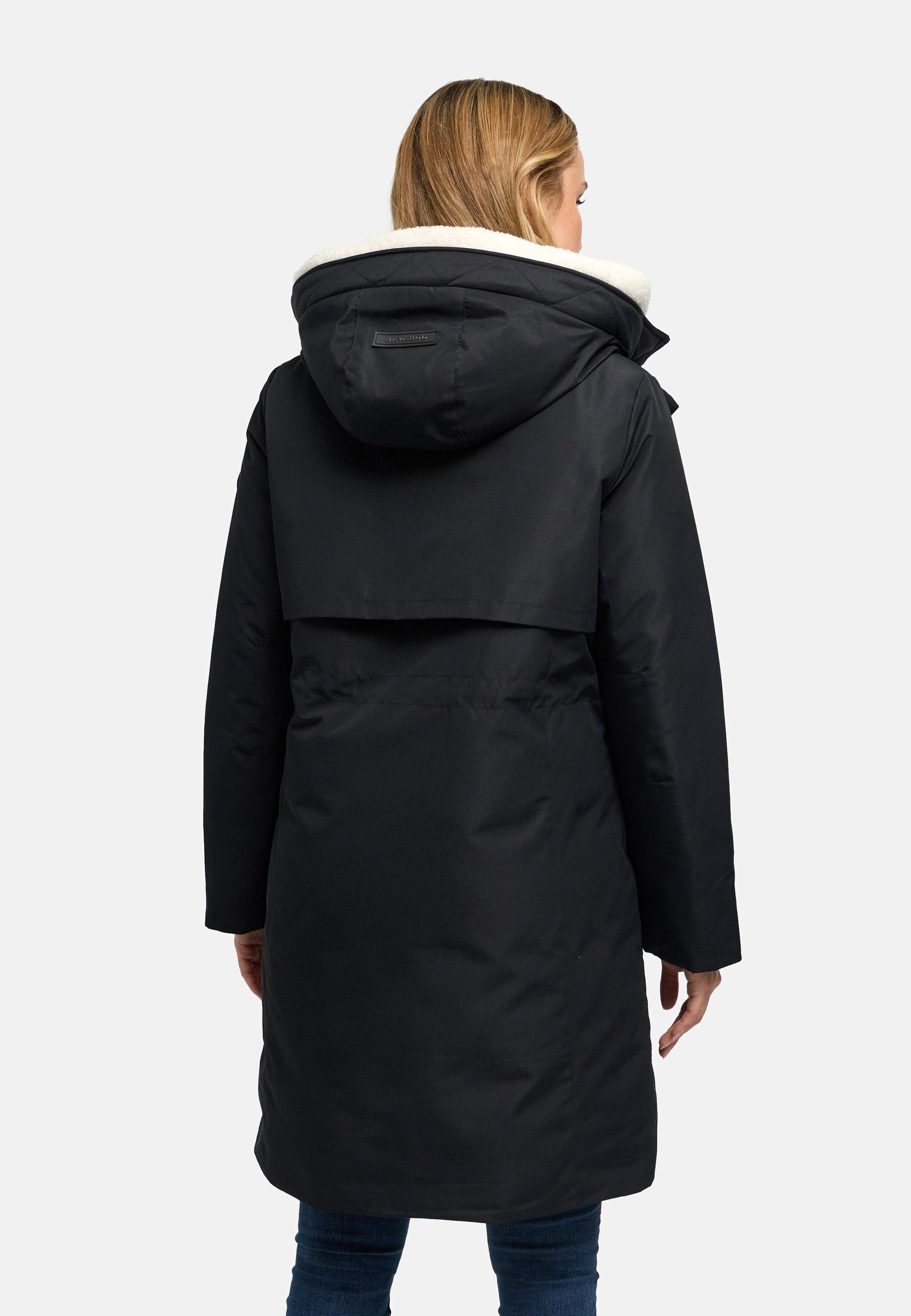 Warmer Parka mit Brusttaschen "Bibber-Beauty 14" Black