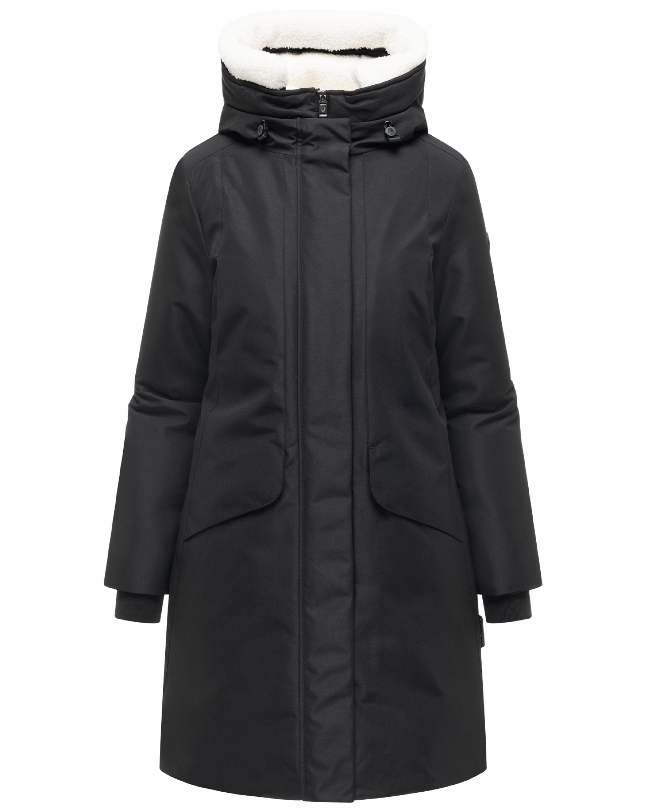 Warmer Parka mit Brusttaschen "Bibber-Beauty 14" Black