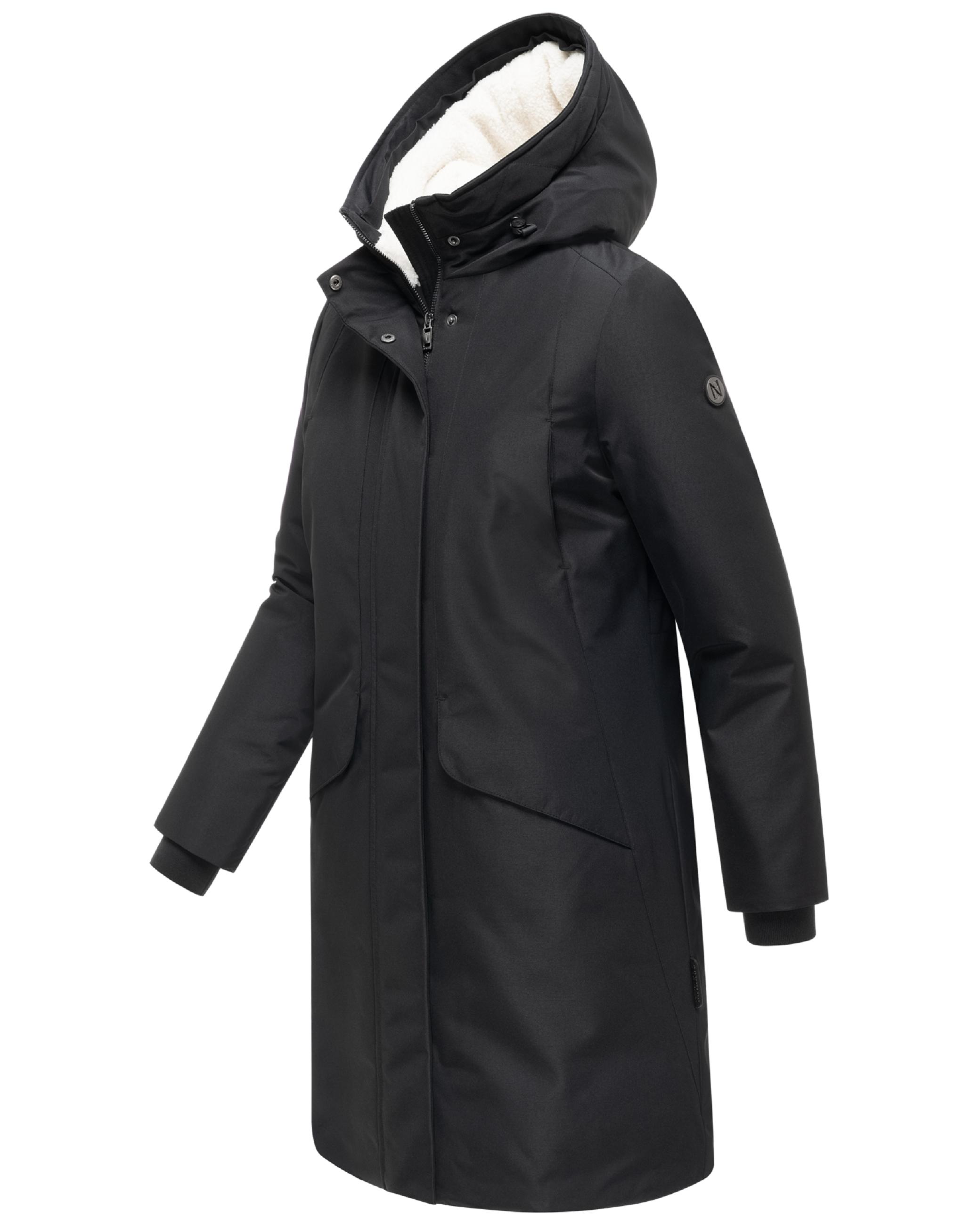 Warmer Parka mit Brusttaschen "Bibber-Beauty 14" Black
