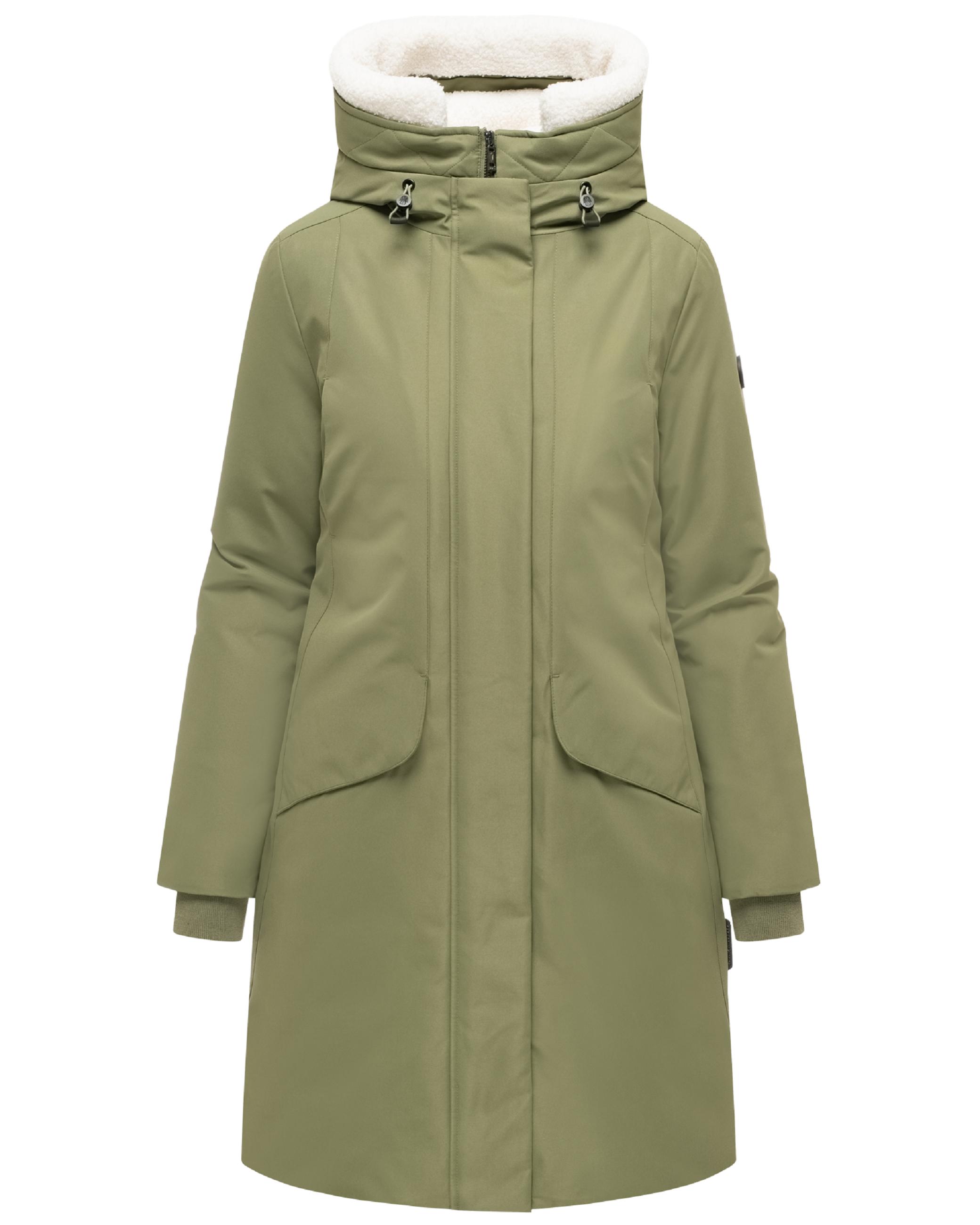 Warmer Parka mit Brusttaschen "Bibber-Beauty 14" Olive Leaf