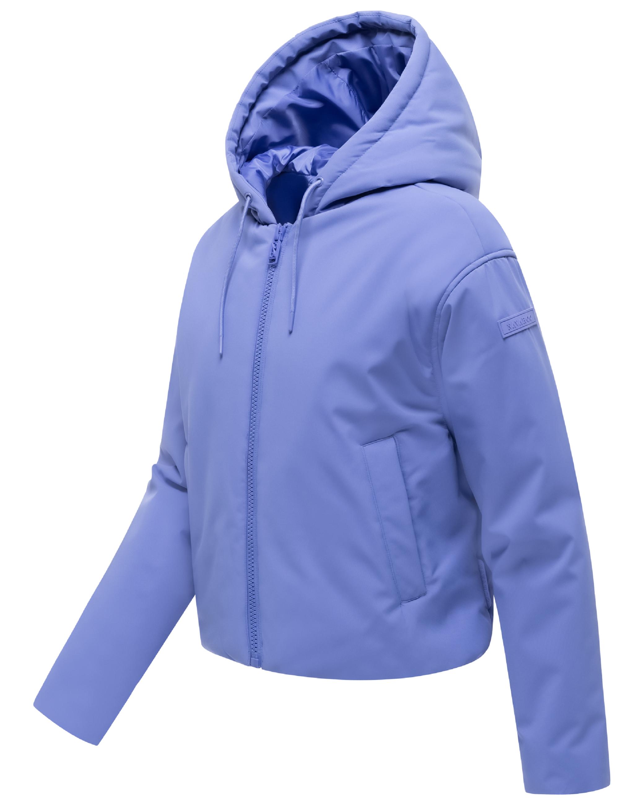 Kurze Jacke mit verstellbarem Saum "Biscuitaa 14" Deep Lavender
