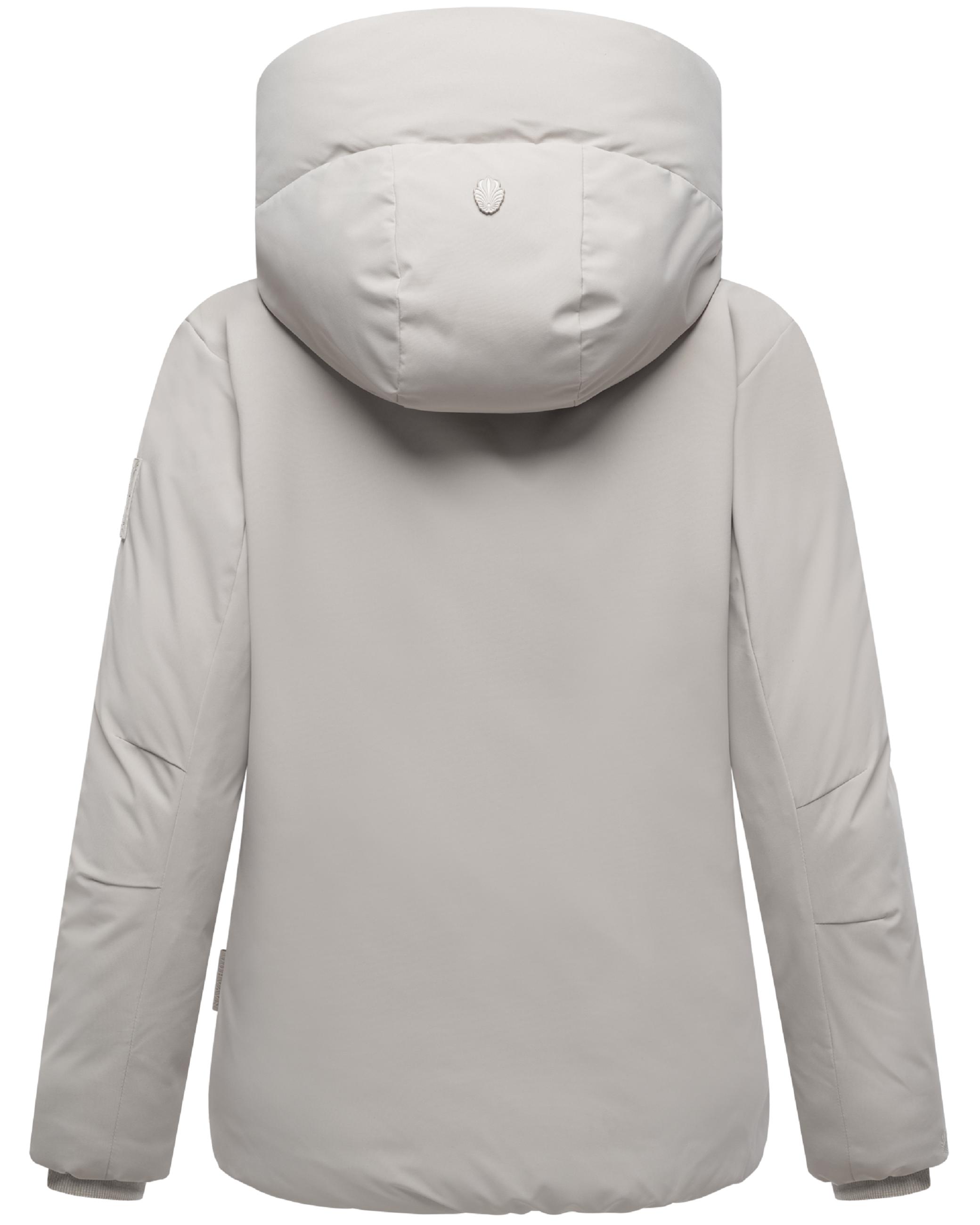 Winterjacke mit Kapuze "Blütenlicht 14" Bone