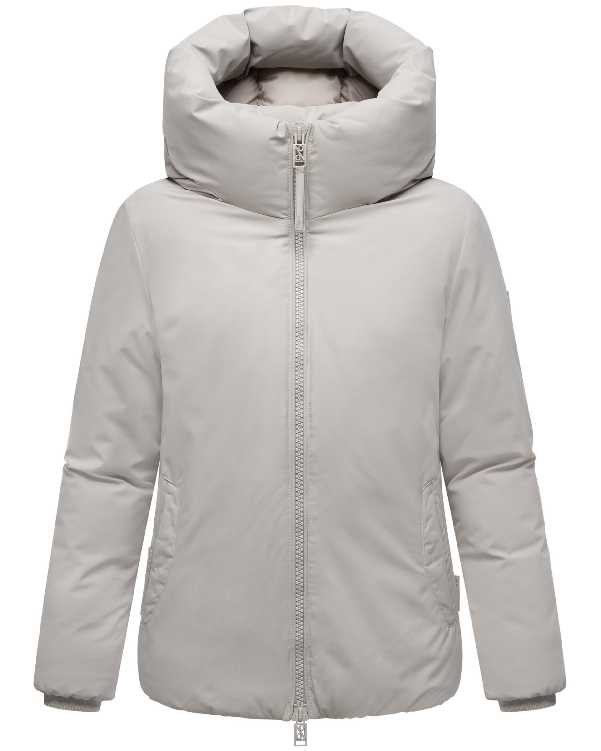 Winterjacke mit Kapuze "Blütenlicht 14" Bone