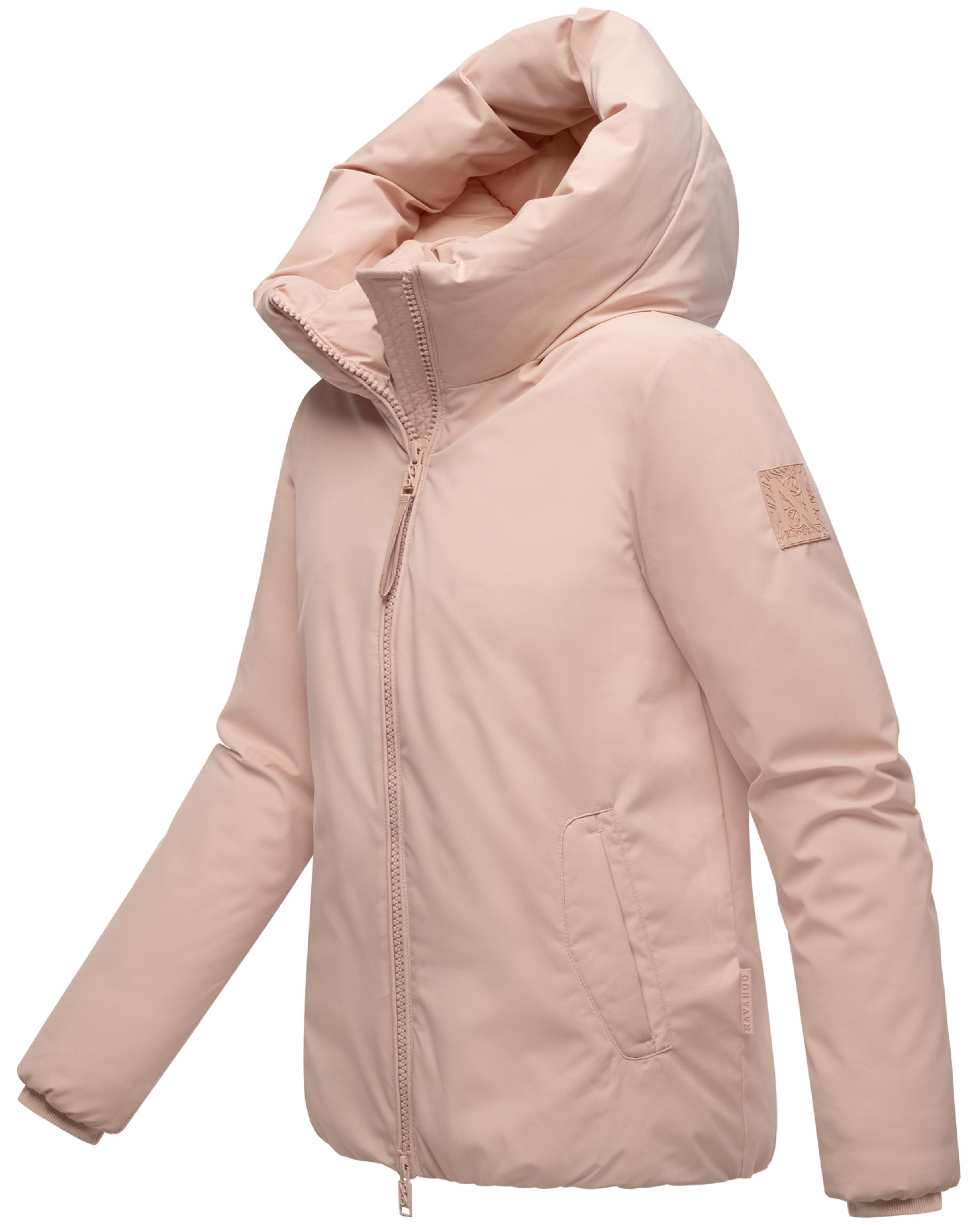 Winterjacke mit Kapuze "Blütenlicht 14" Light Peach