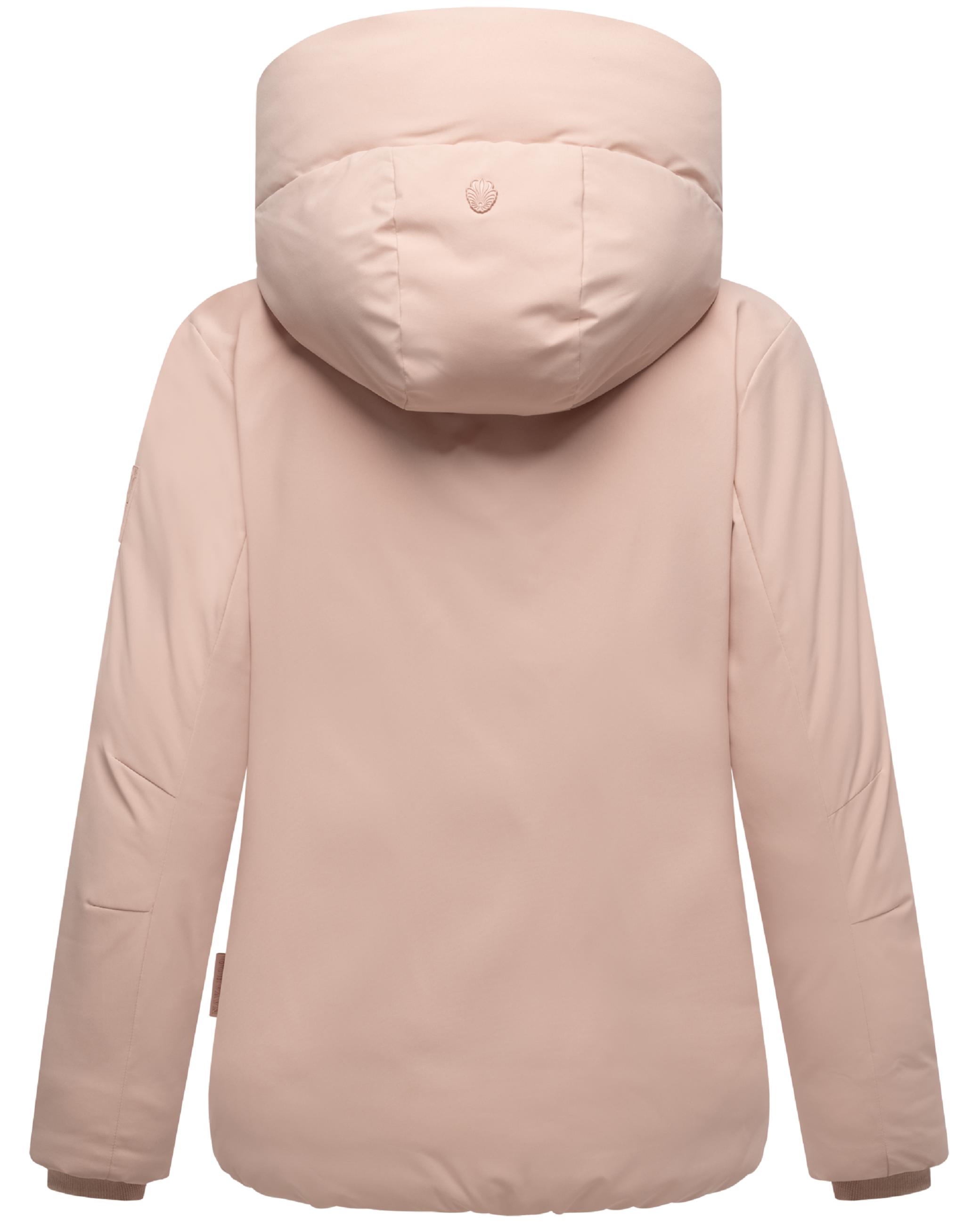 Winterjacke mit Kapuze "Blütenlicht 14" Light Peach