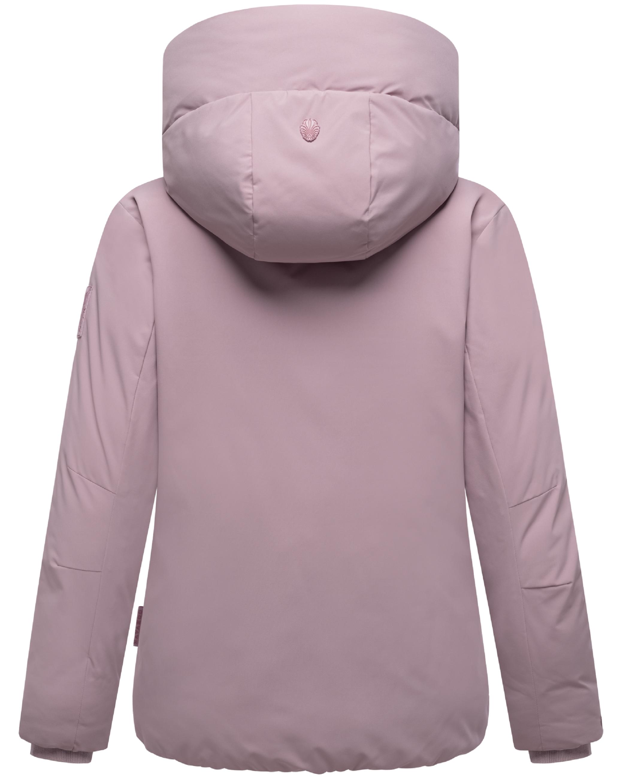 Winterjacke mit Kapuze "Blütenlicht 14" Lilac Rose