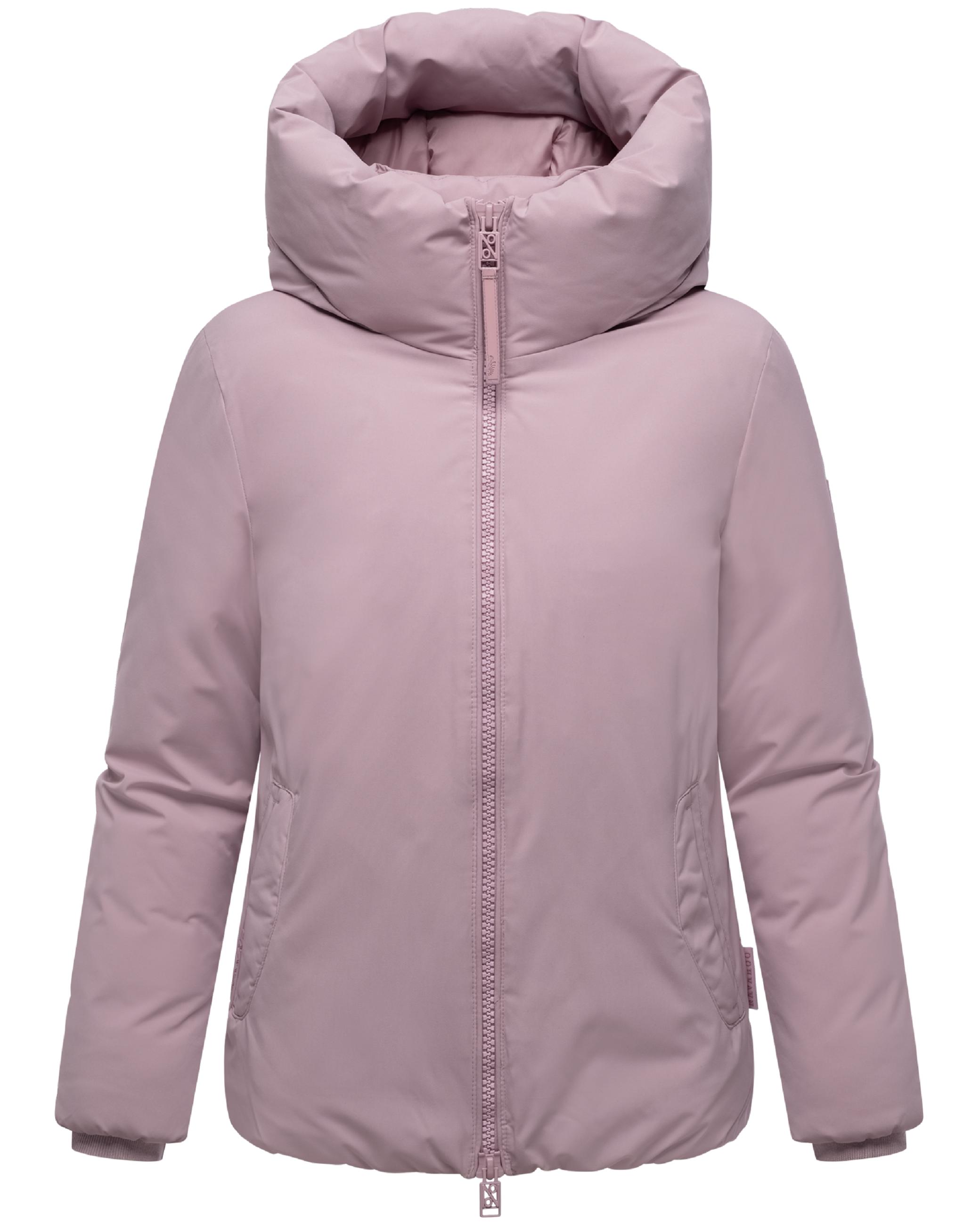Winterjacke mit Kapuze "Blütenlicht 14" Lilac Rose