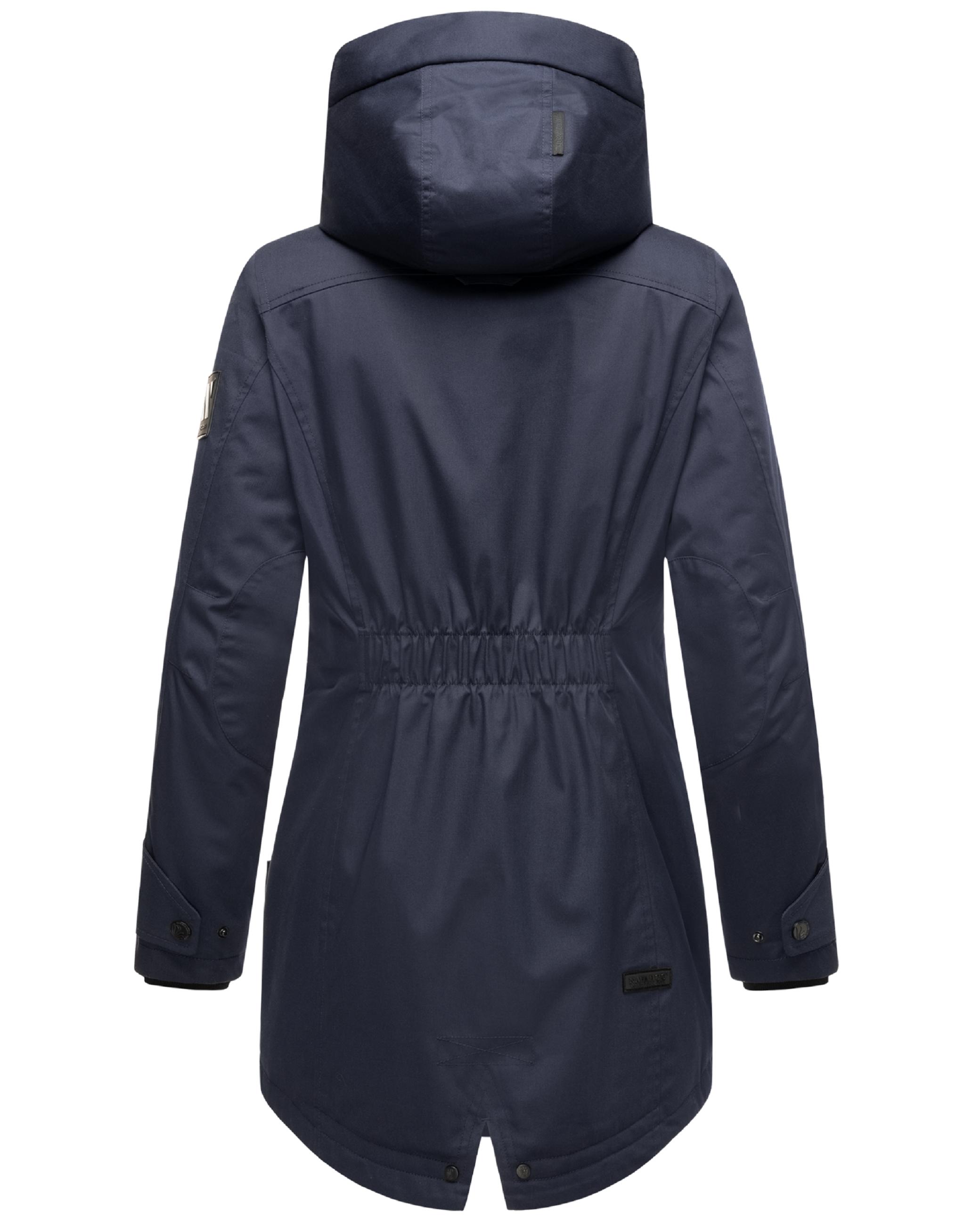 Wasserdichter Parka mit Kapuze "Brinjaa" Navy