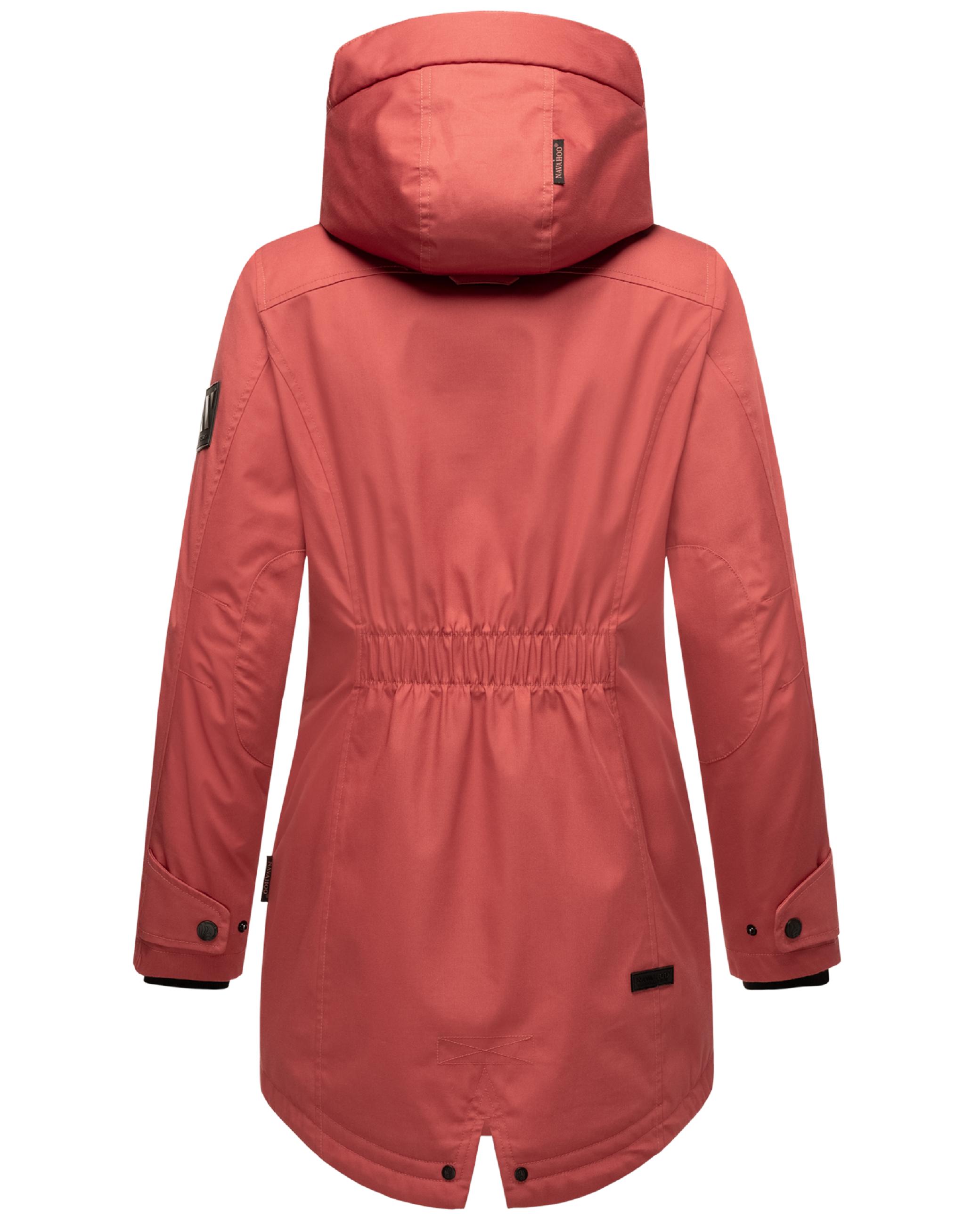 Wasserdichter Parka mit Kapuze "Brinjaa" Rouge