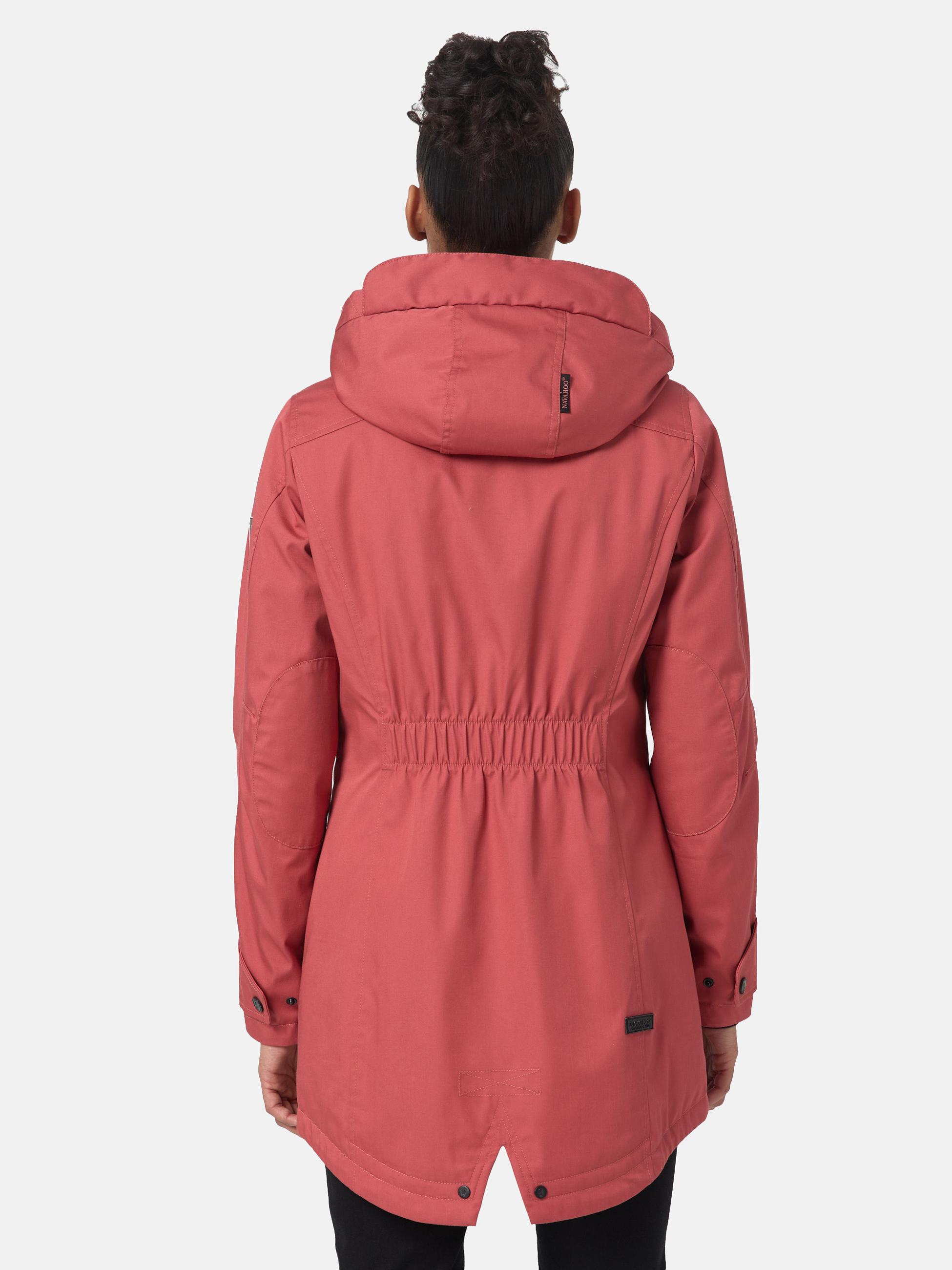 Wasserdichter Parka mit Kapuze "Brinjaa" Rouge