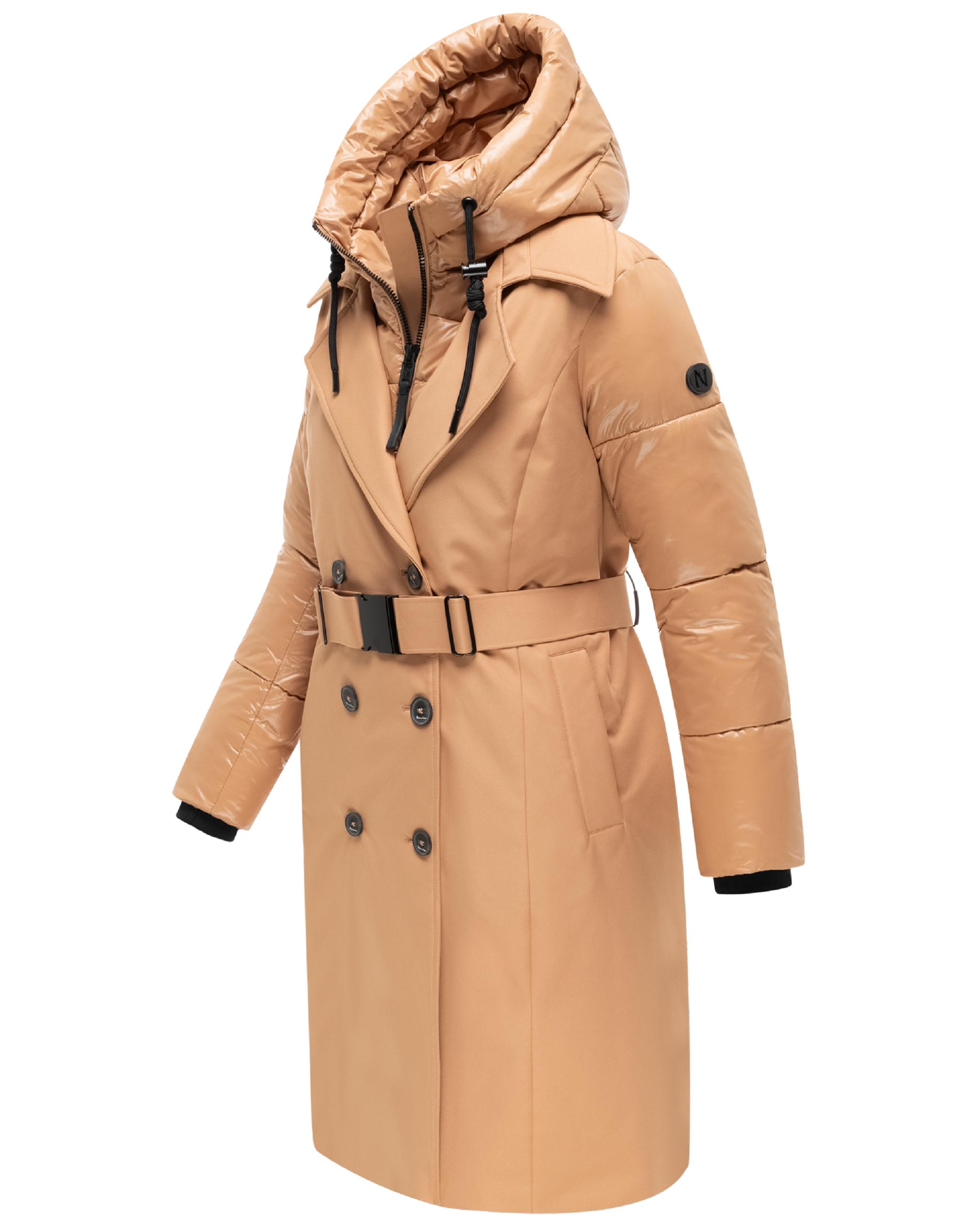 Trenchcoat mit herausnehmbarem Inlay "City-Glow 14" Camel