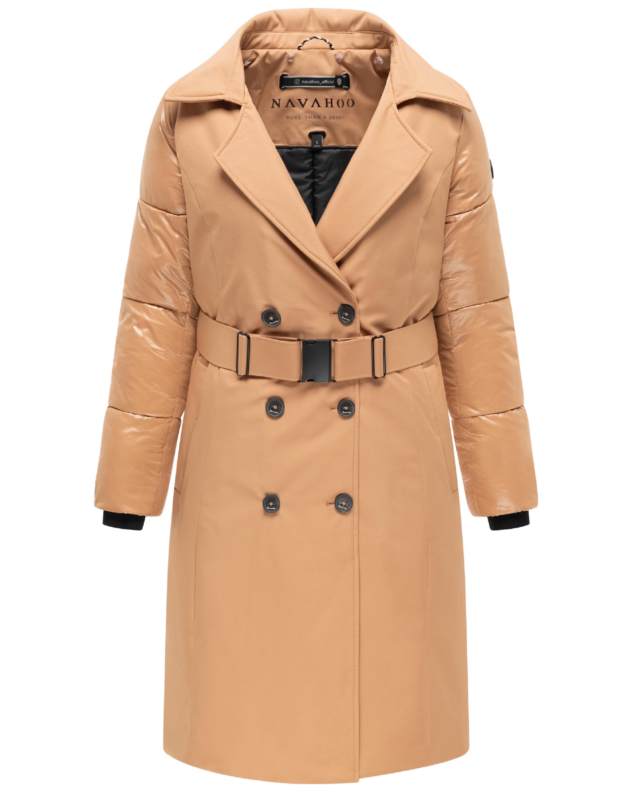 Trenchcoat mit herausnehmbarem Inlay "City-Glow 14" Camel