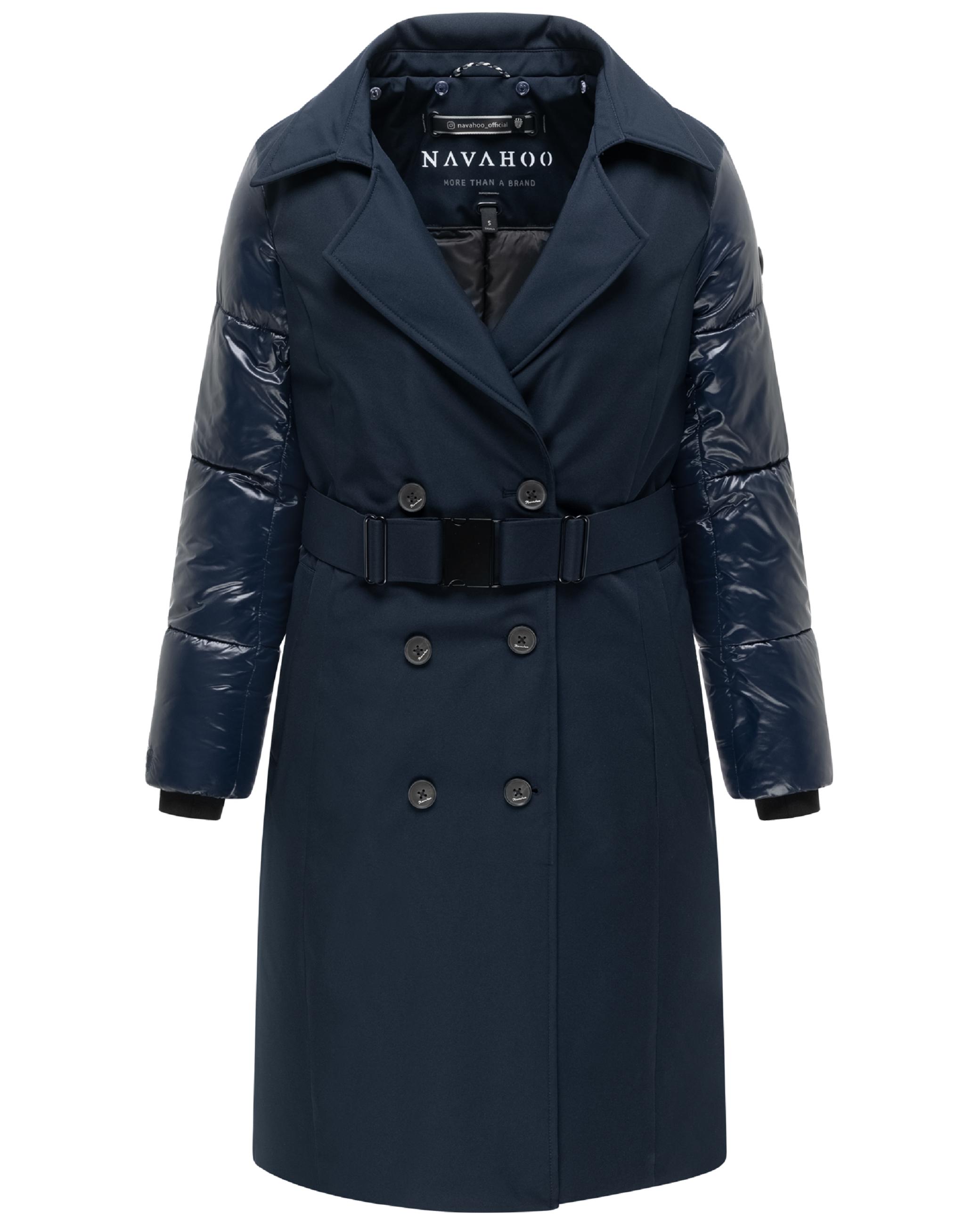 Trenchcoat mit herausnehmbarem Inlay "City-Glow 14" Navy