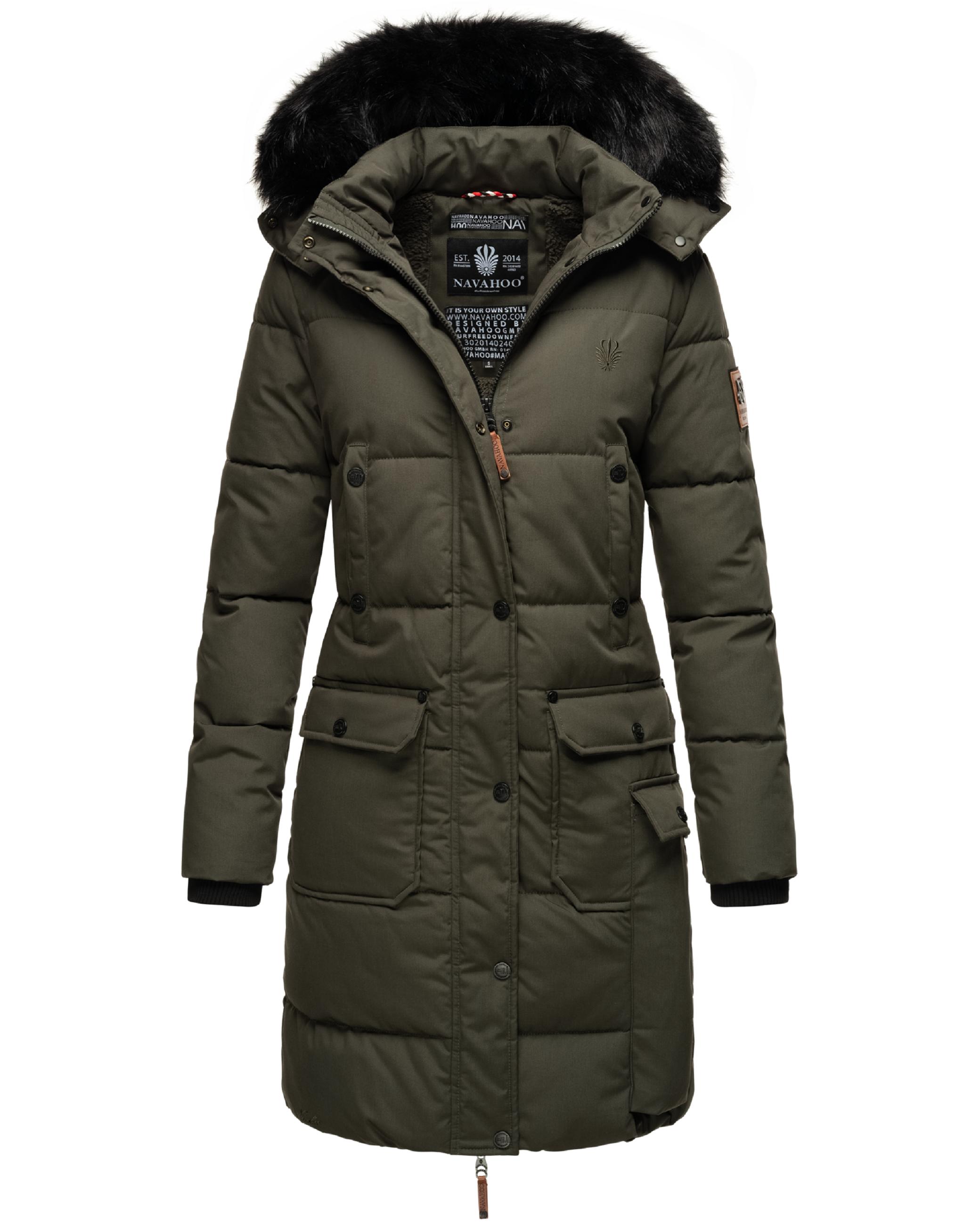 Winterparka mit Kapuze "Cosimaa" Anthracite