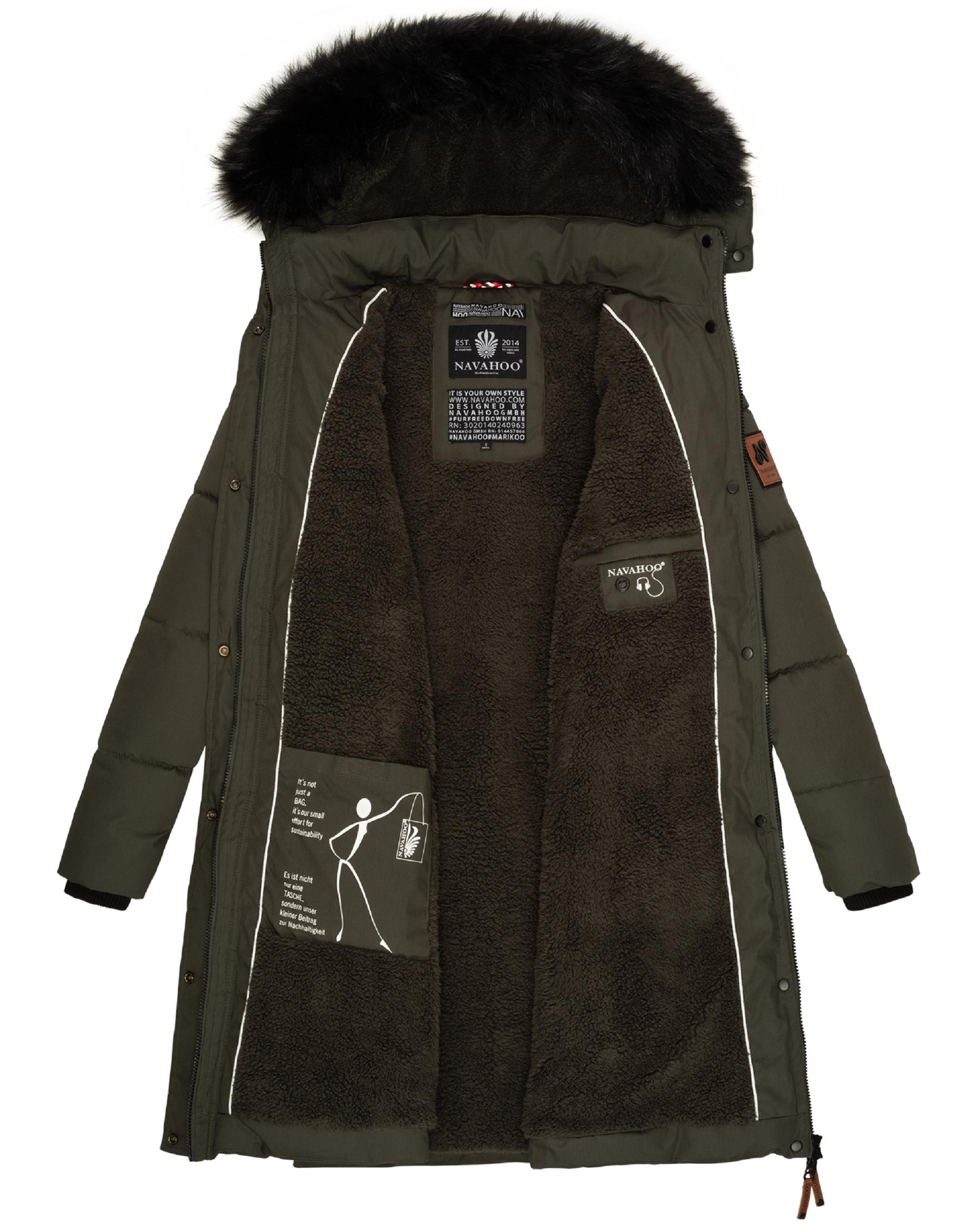 Winterparka mit Kapuze "Cosimaa" Anthracite