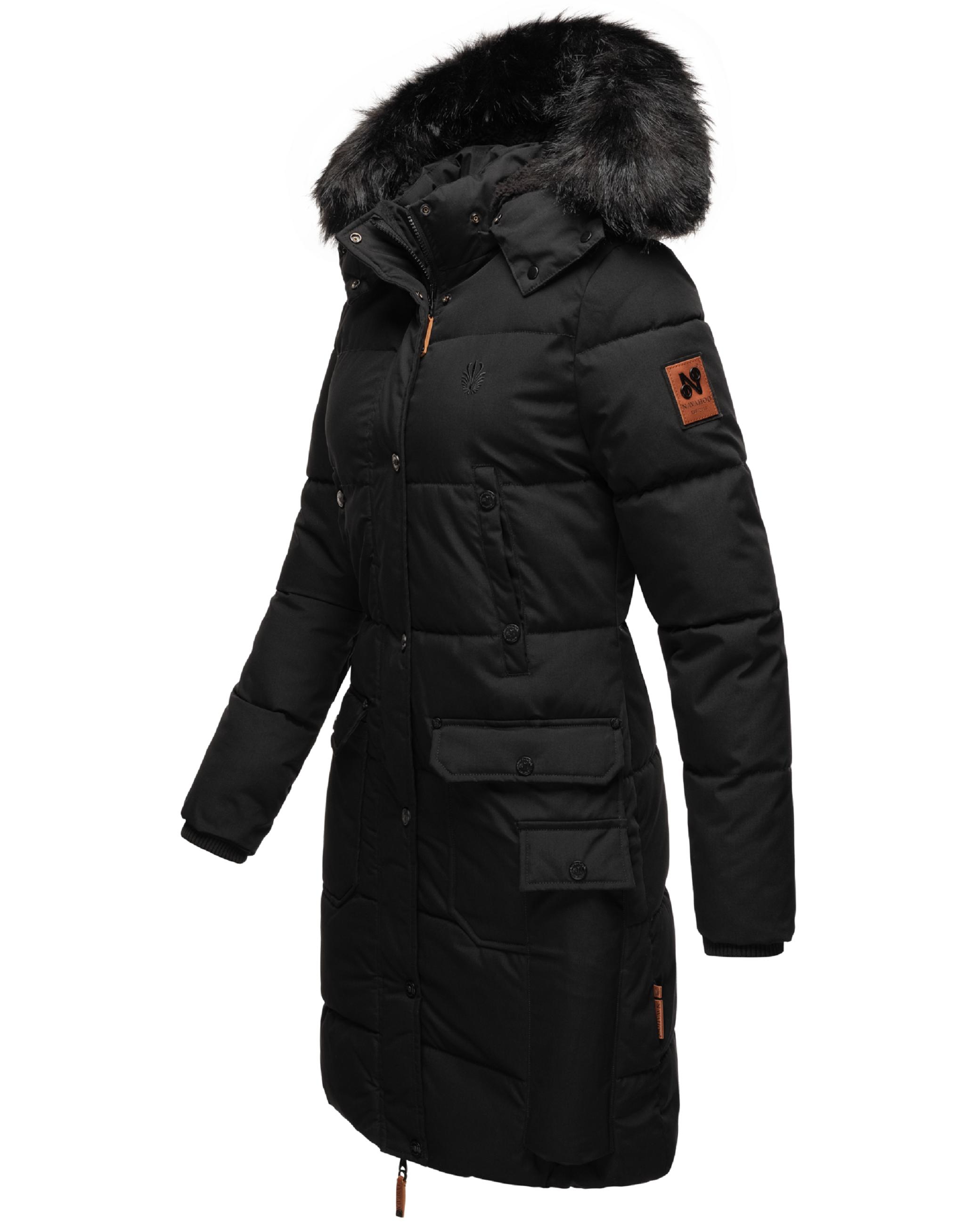 Winterparka mit Kapuze "Cosimaa" Black