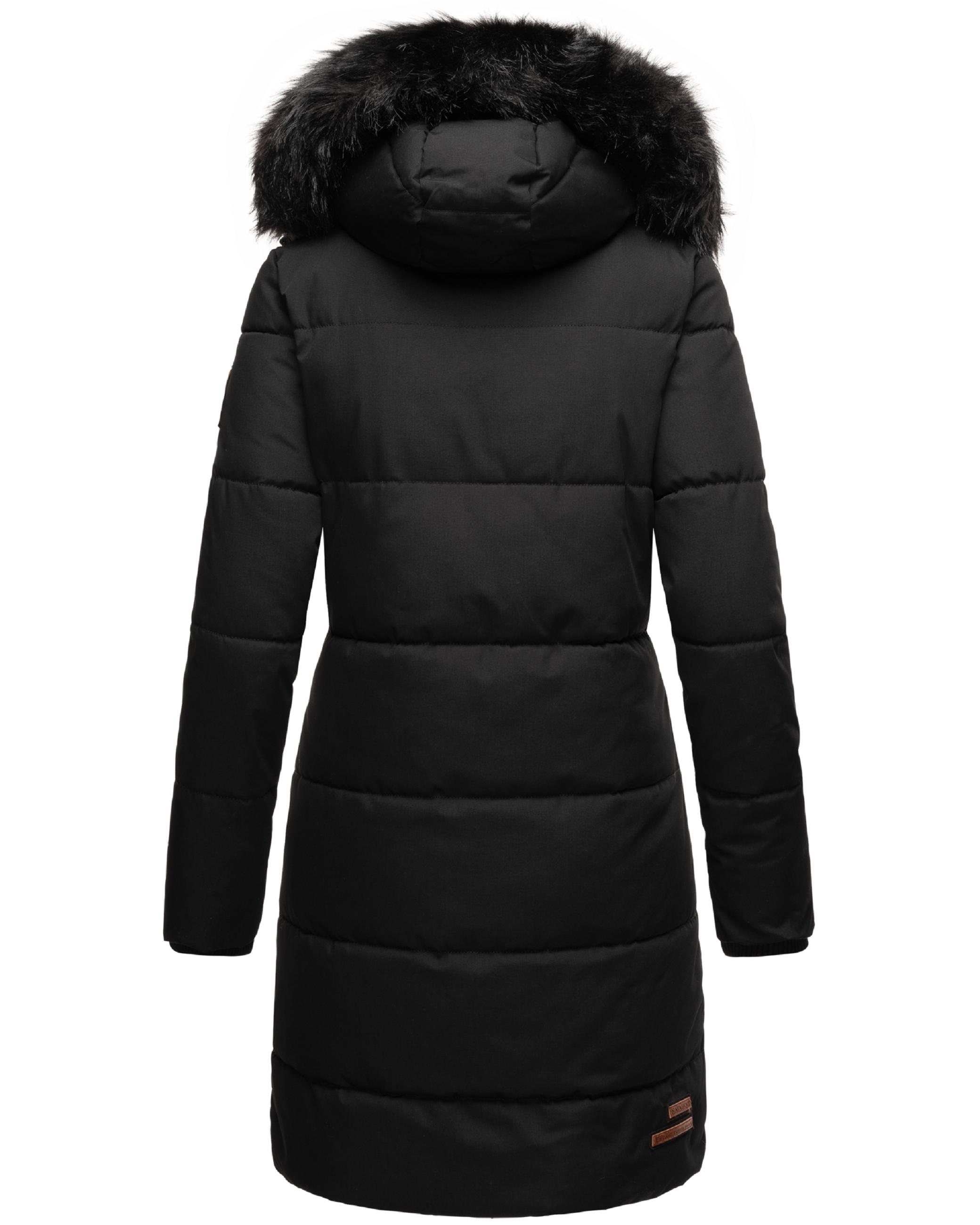 Winterparka mit Kapuze "Cosimaa" Black