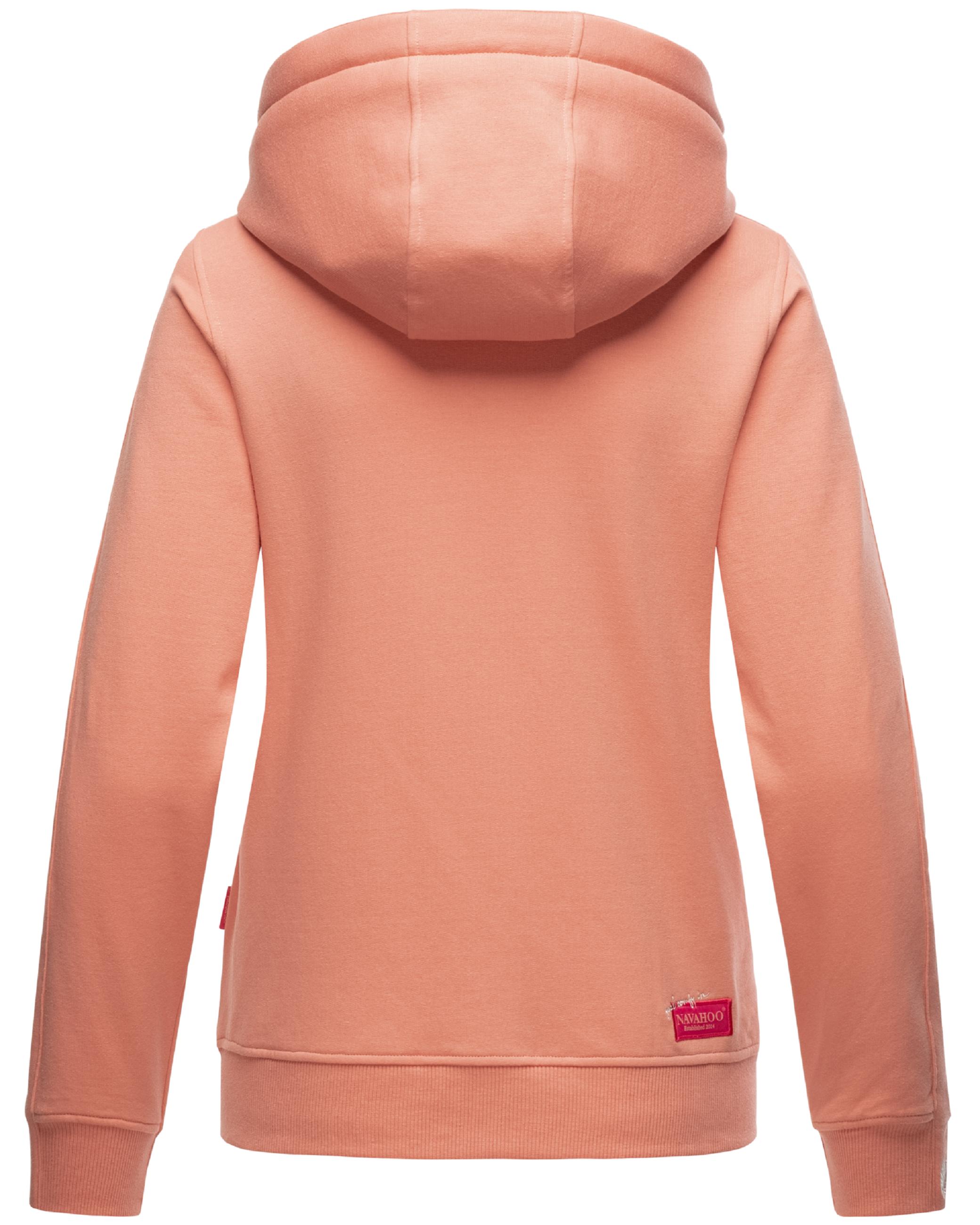 Extraweiche Sweatjacke mit Kapuze "Cremetörtchen" Apricot