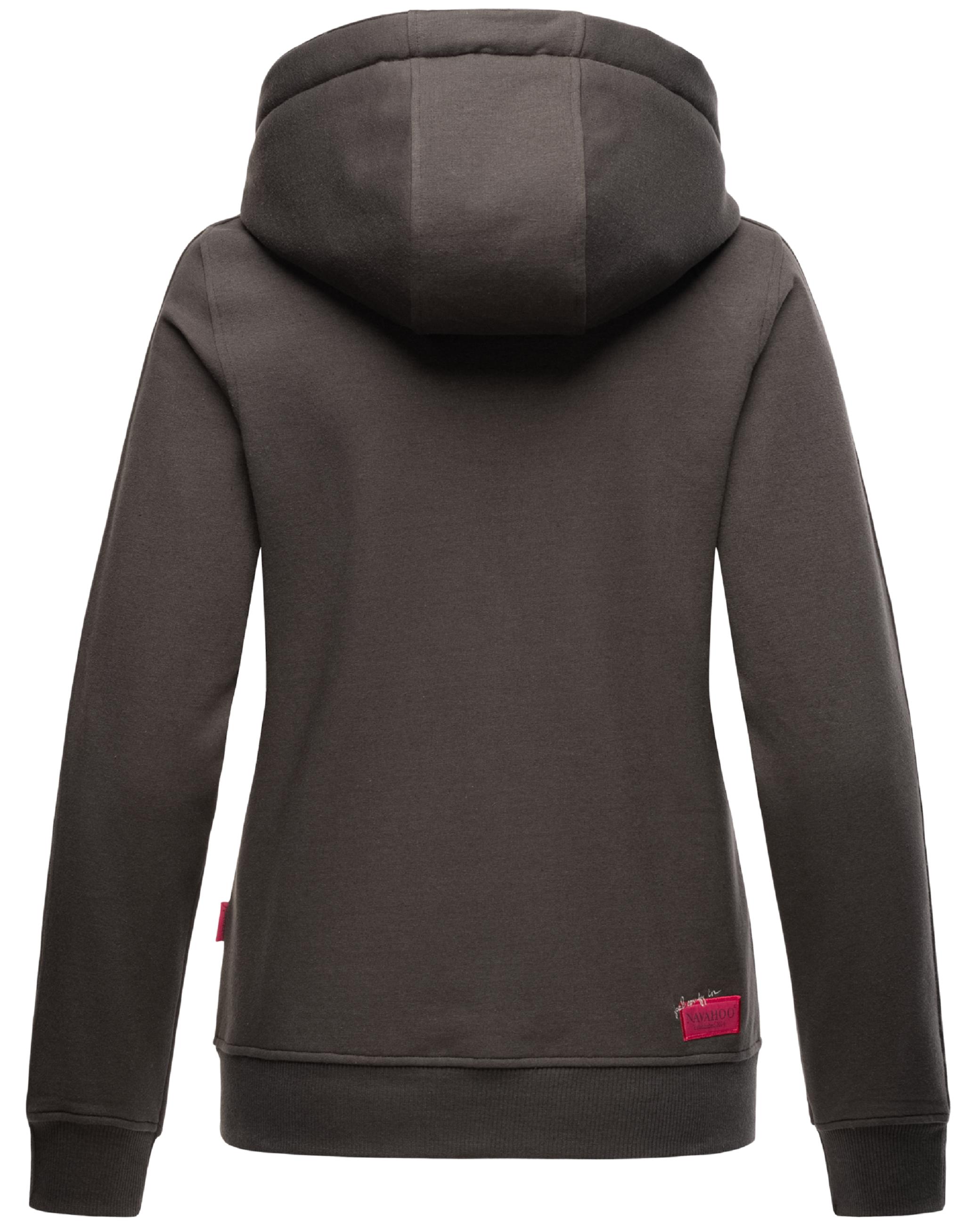 Extraweiche Sweatjacke mit Kapuze "Cremetörtchen" Dark Grey