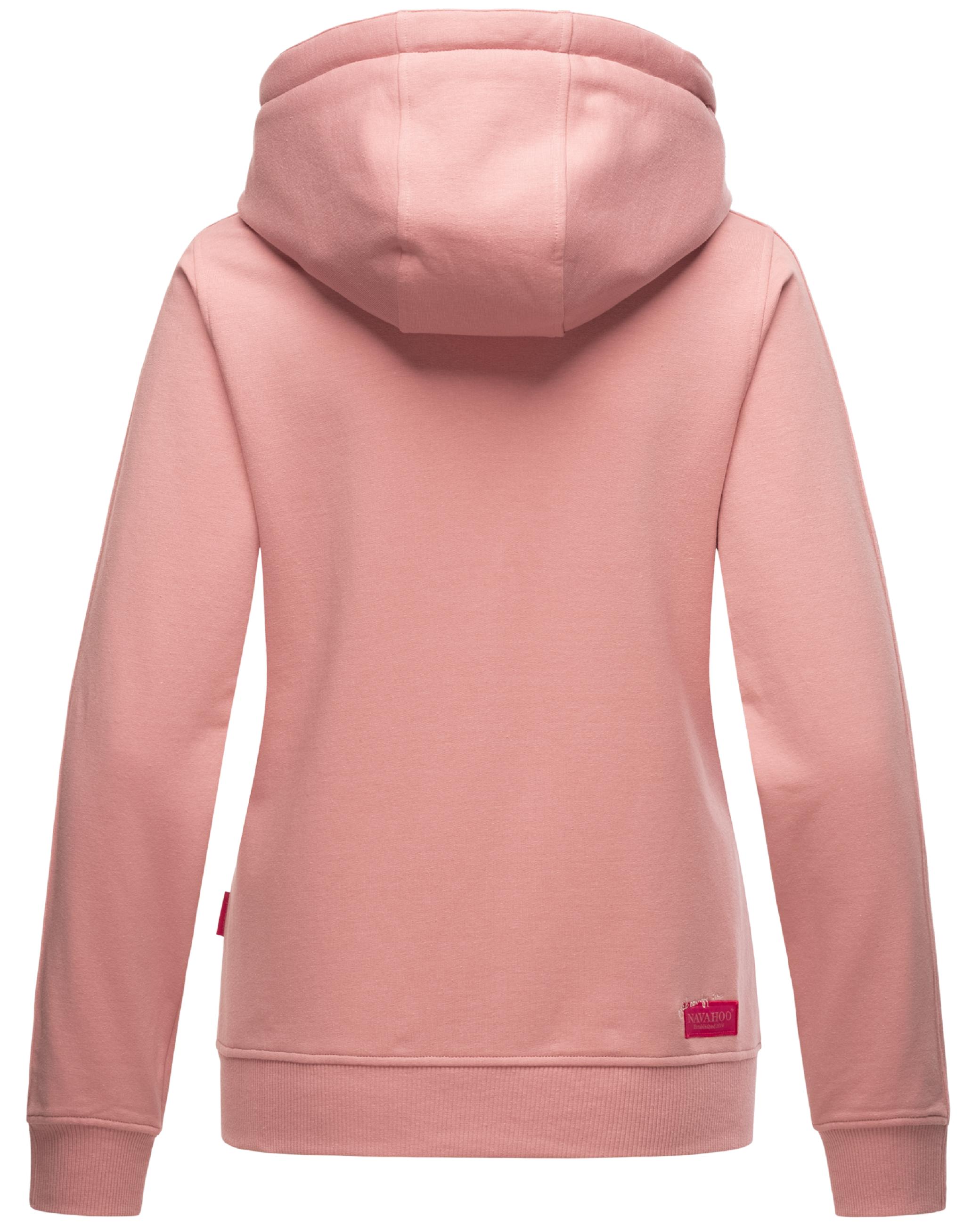 Extraweiche Sweatjacke mit Kapuze "Cremetörtchen" Powder Rose