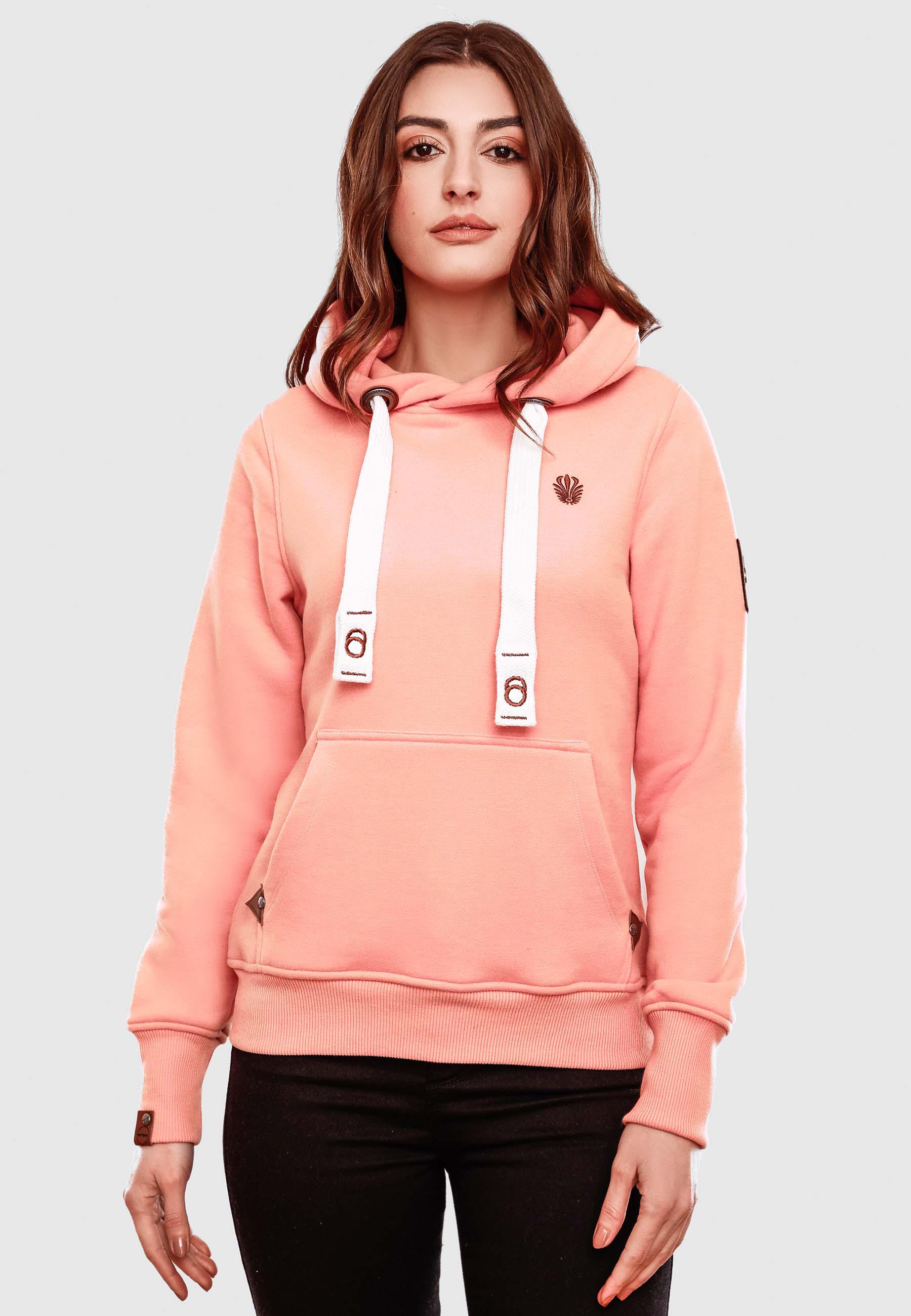 Sportlicher Hoodie "Damlaa" Apricot2