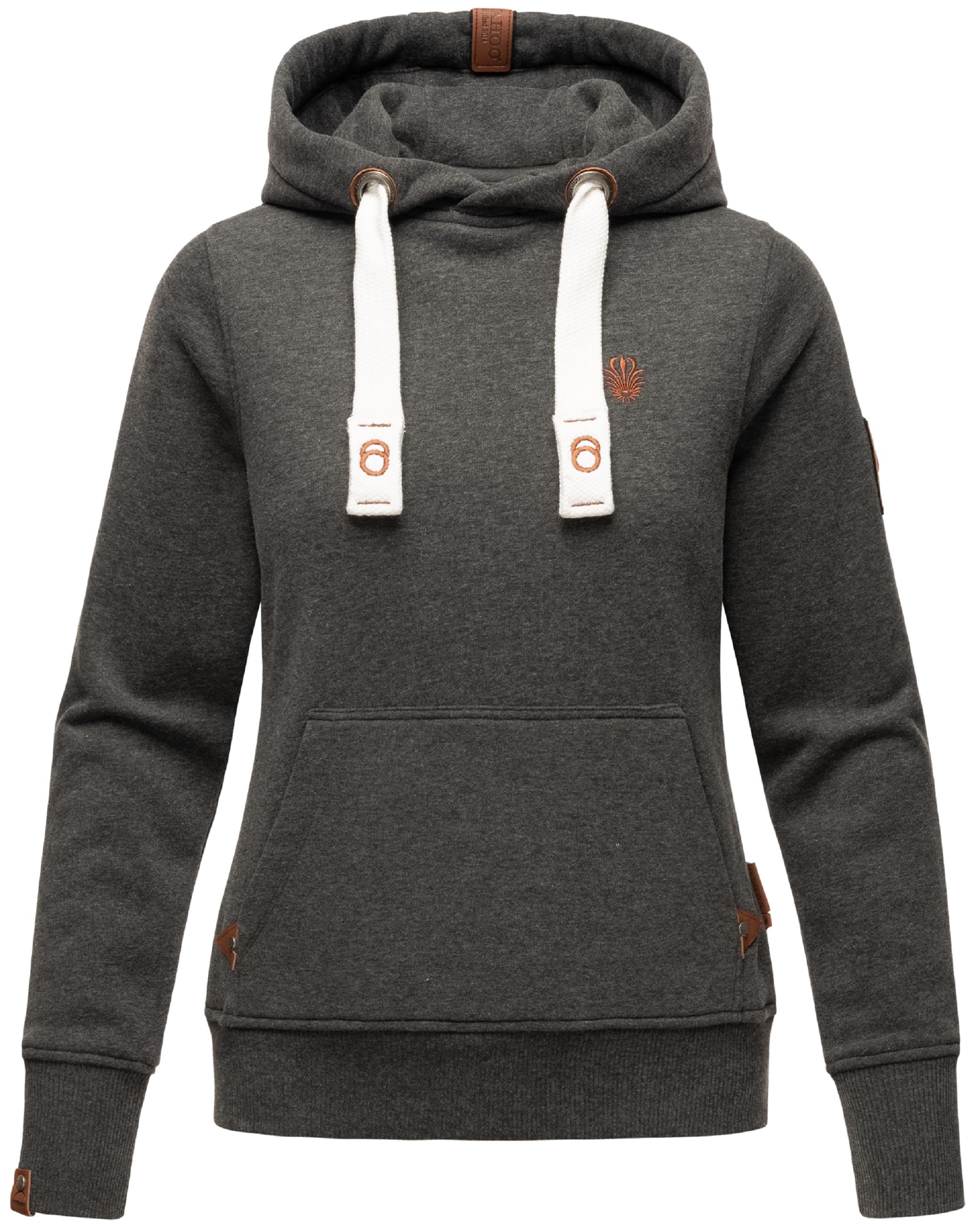 Sportlicher Hoodie "Damlaa" Dark Grey Melange