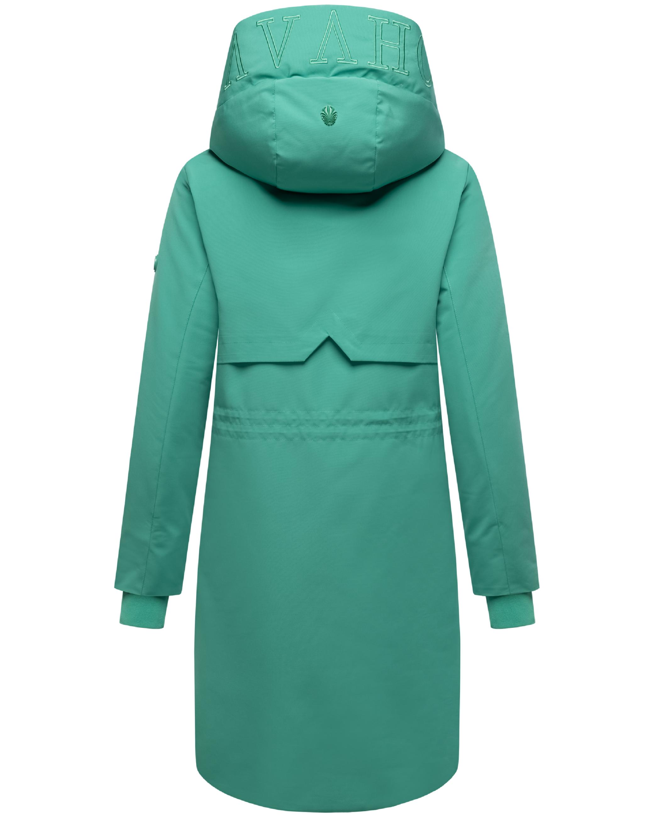 Wintermantel mit Kapuze "Domingaa 14" Crystal Green
