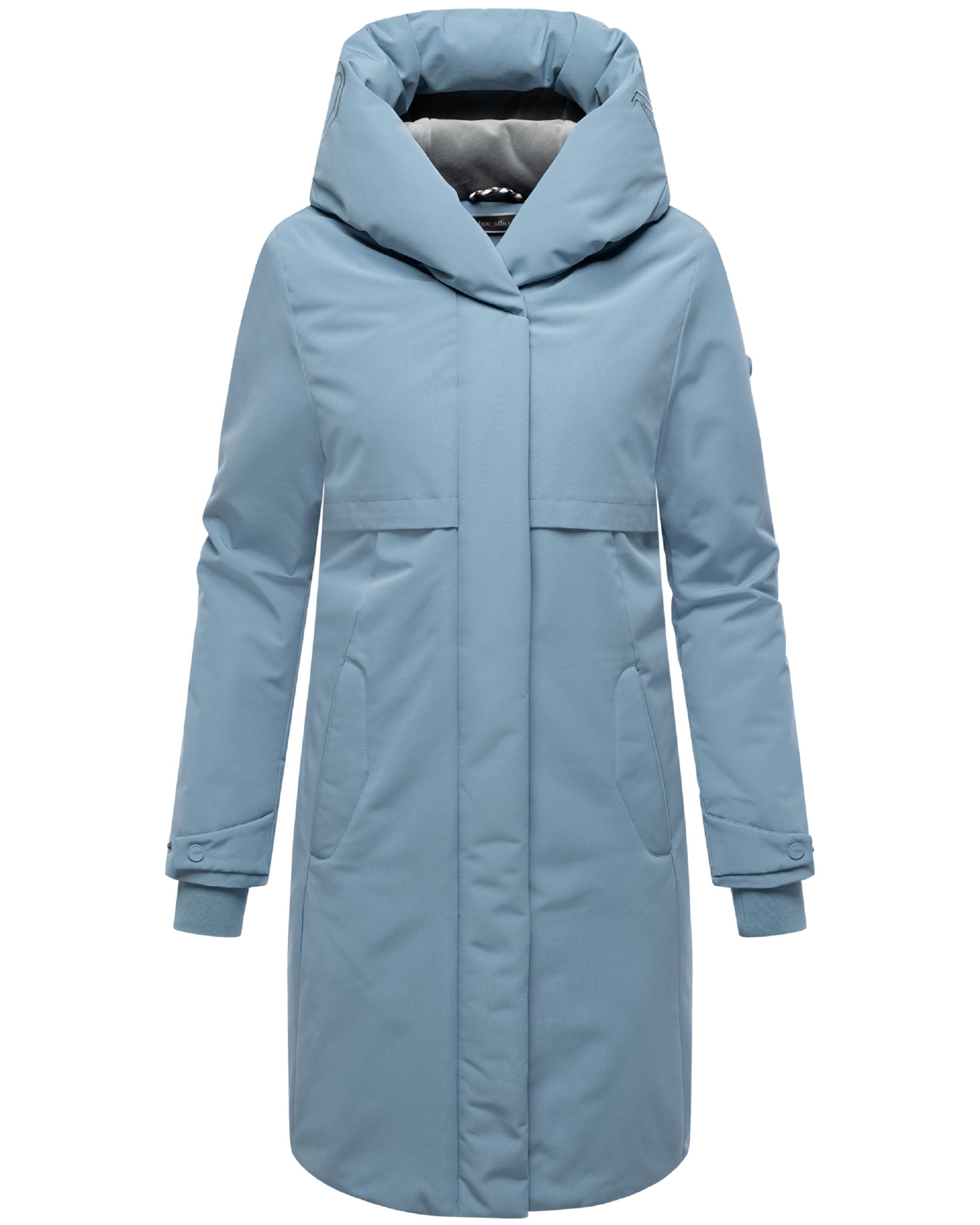 Wintermantel mit Kapuze "Domingaa 14" Powder Blue