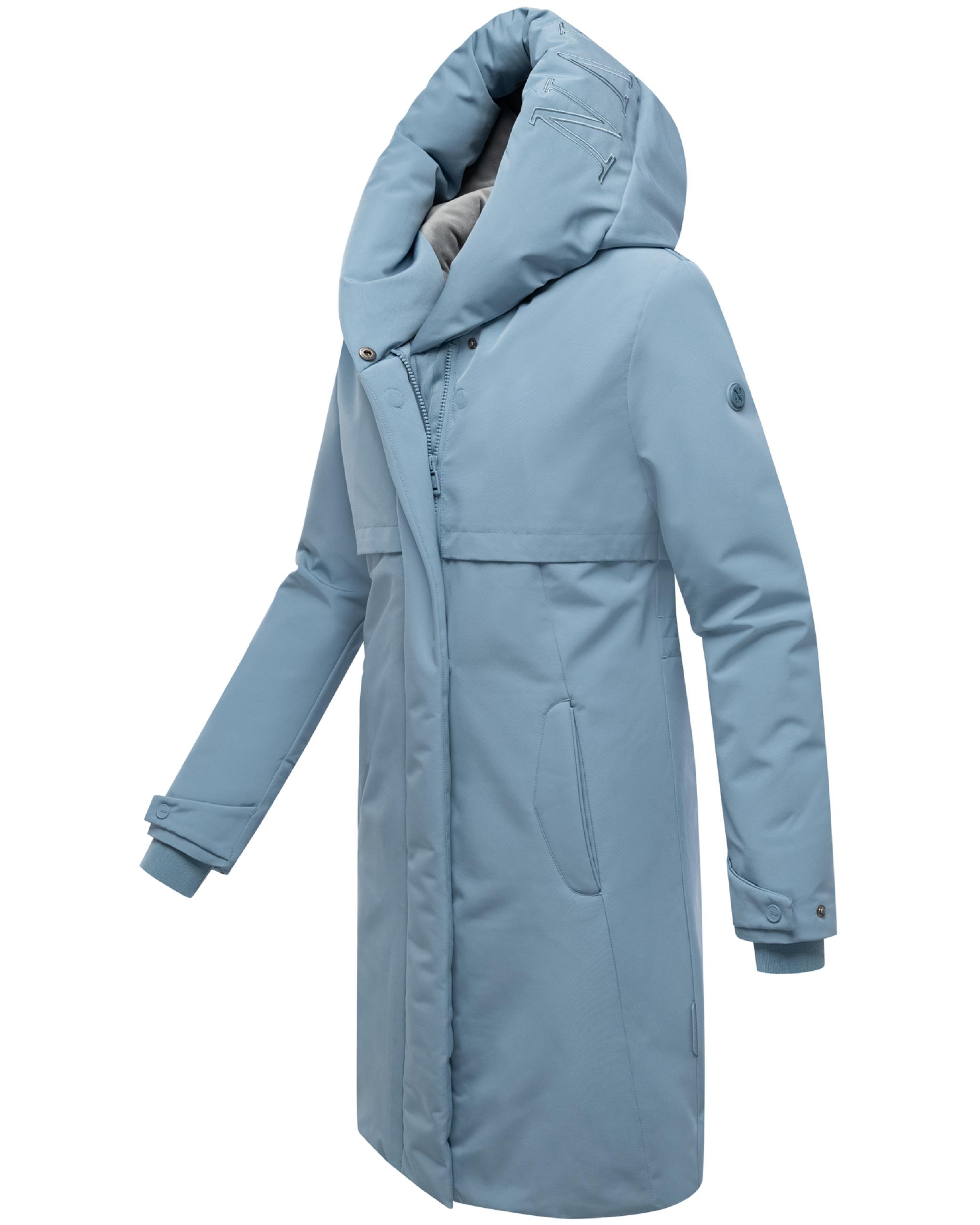 Wintermantel mit Kapuze "Domingaa 14" Powder Blue