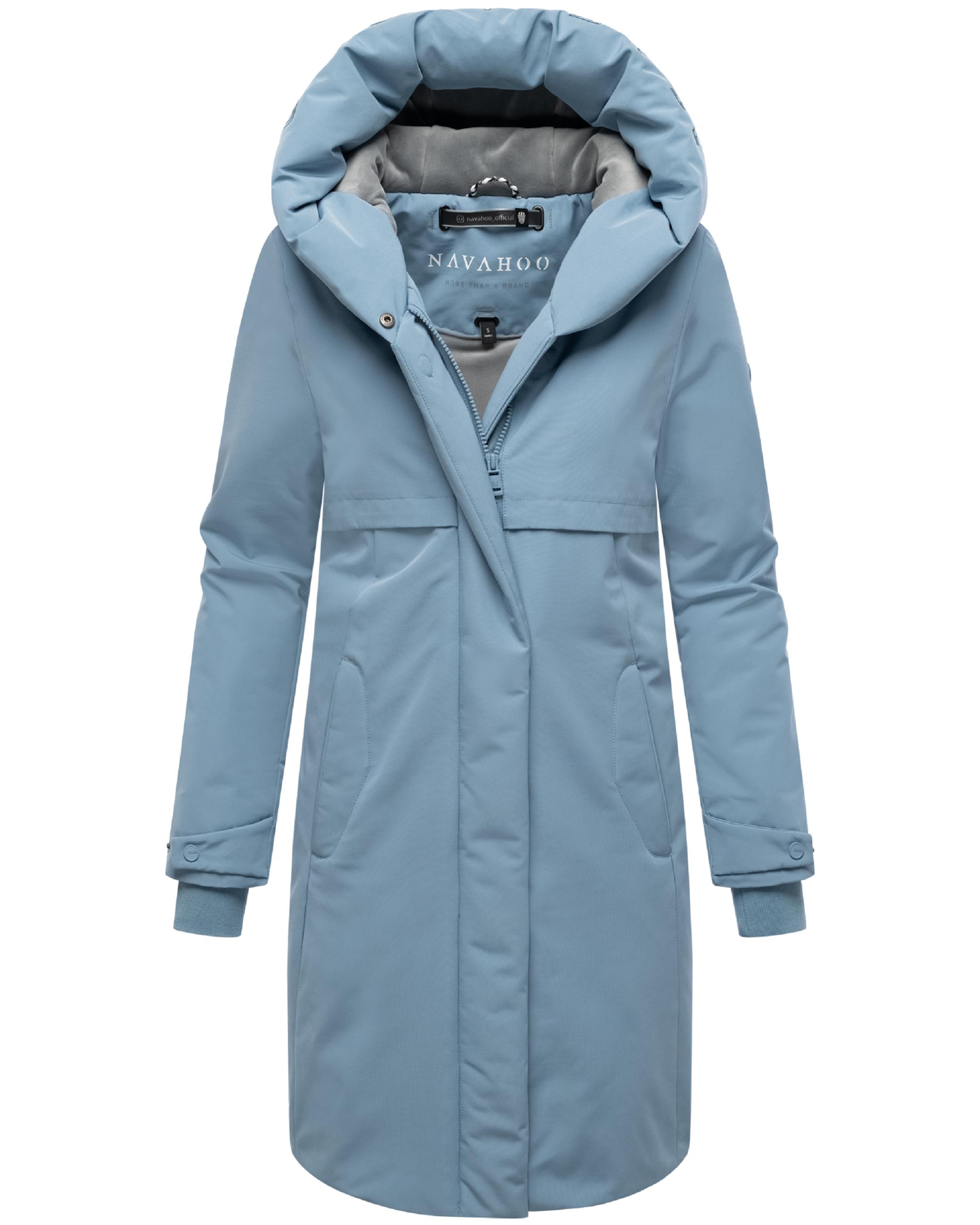 Wintermantel mit Kapuze "Domingaa 14" Powder Blue