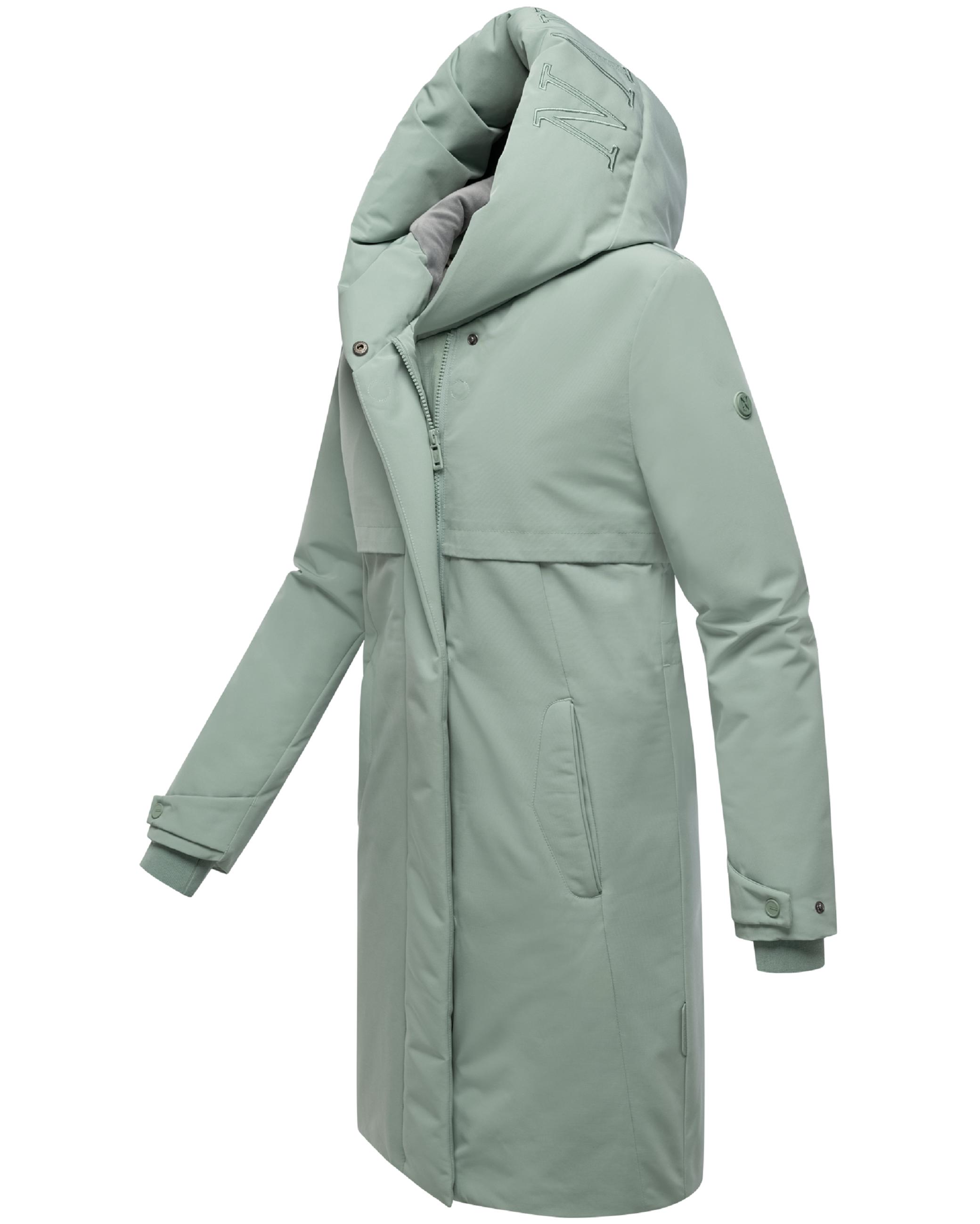 Wintermantel mit Kapuze "Domingaa 14" Smokey Mint