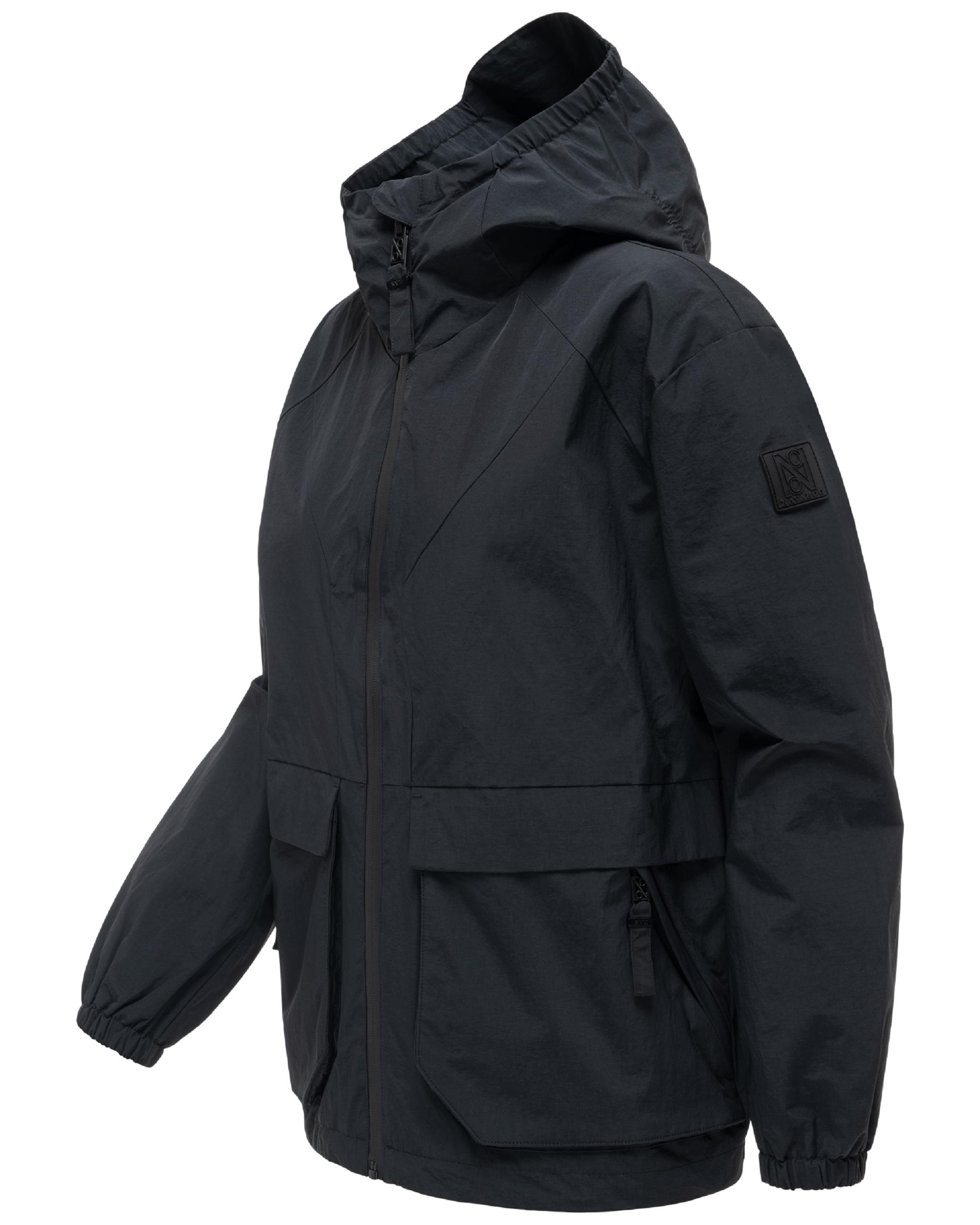 Übergangsjacke mit wasserdichtem Reißverschluss "Donnerwetter 14" Black