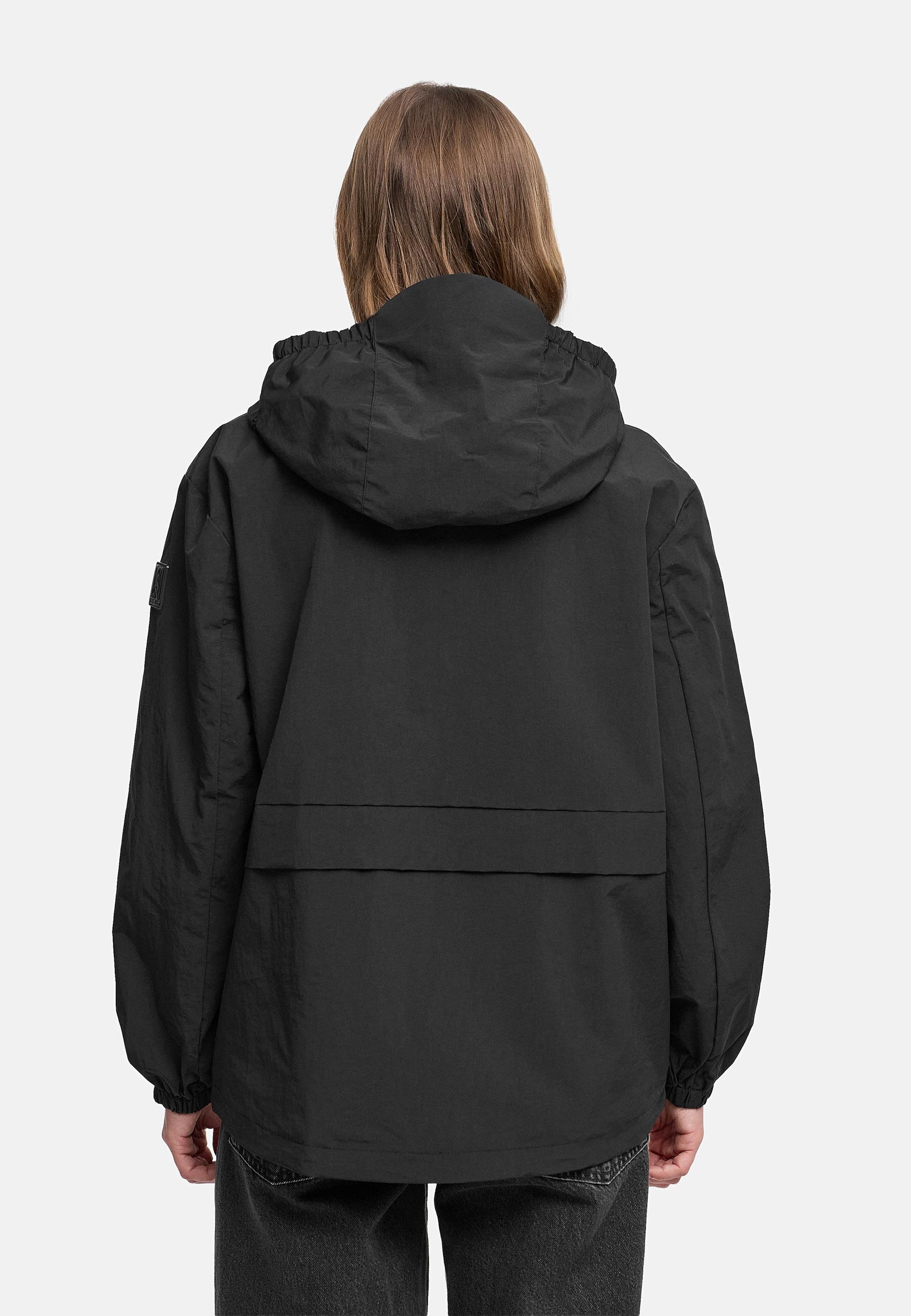 Übergangsjacke mit wasserdichtem Reißverschluss "Donnerwetter 14" Black