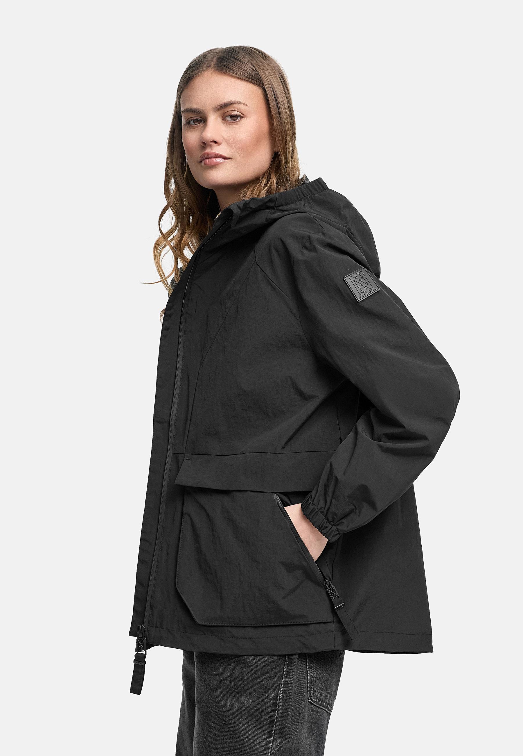 Übergangsjacke mit wasserdichtem Reißverschluss "Donnerwetter 14" Black