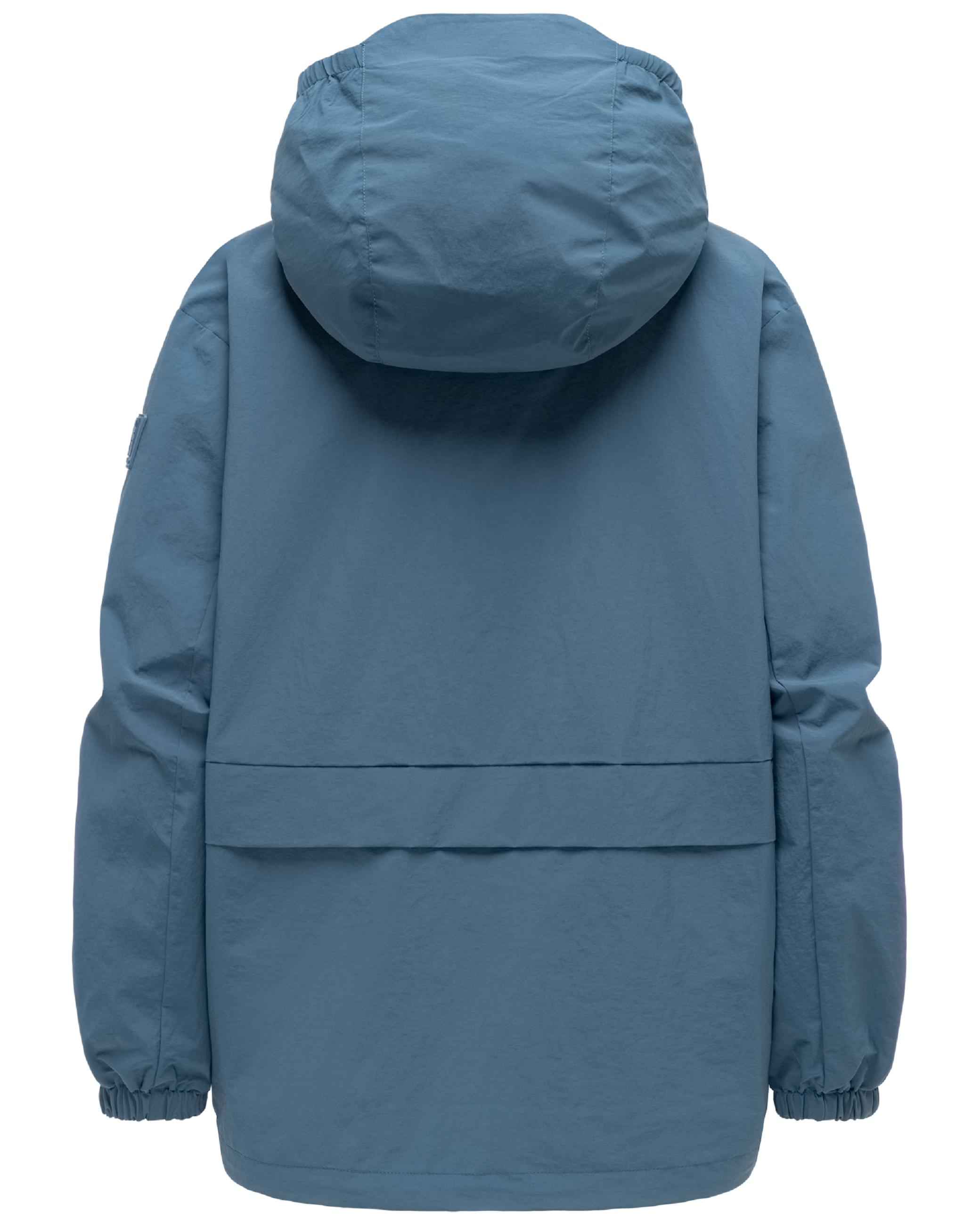 Übergangsjacke mit wasserdichtem Reißverschluss "Donnerwetter 14" Dusty Blue