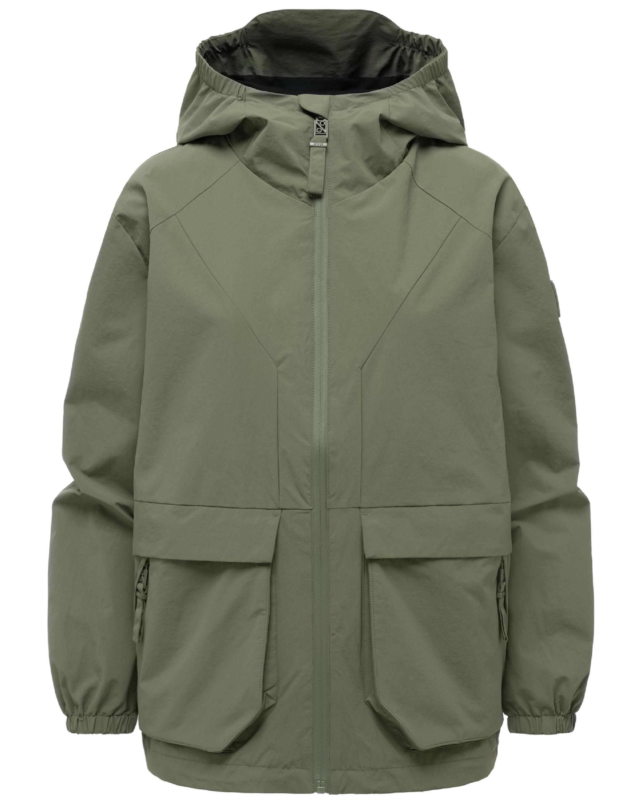 Übergangsjacke mit wasserdichtem Reißverschluss "Donnerwetter 14" Olive Leaf