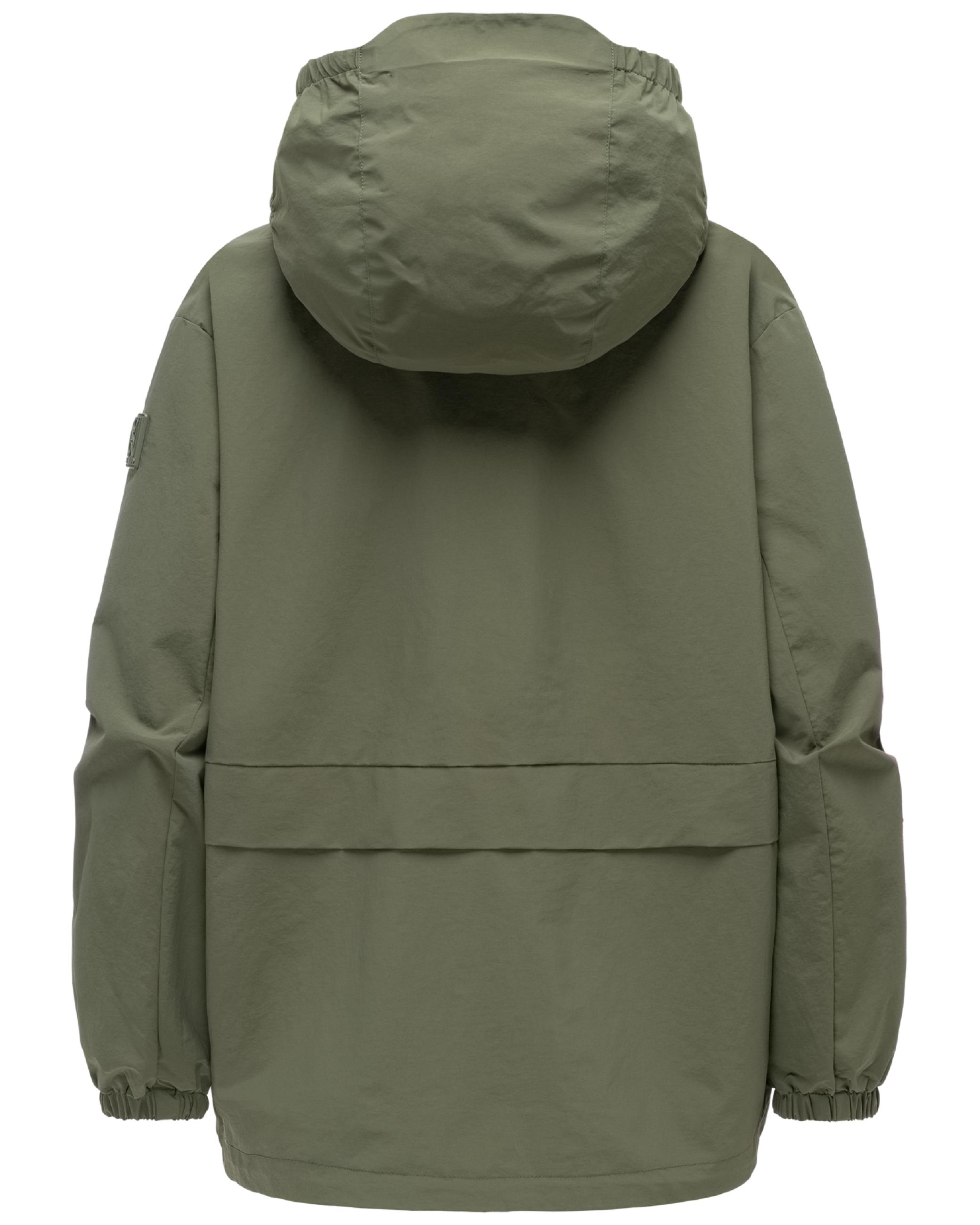 Übergangsjacke mit wasserdichtem Reißverschluss "Donnerwetter 14" Olive Leaf
