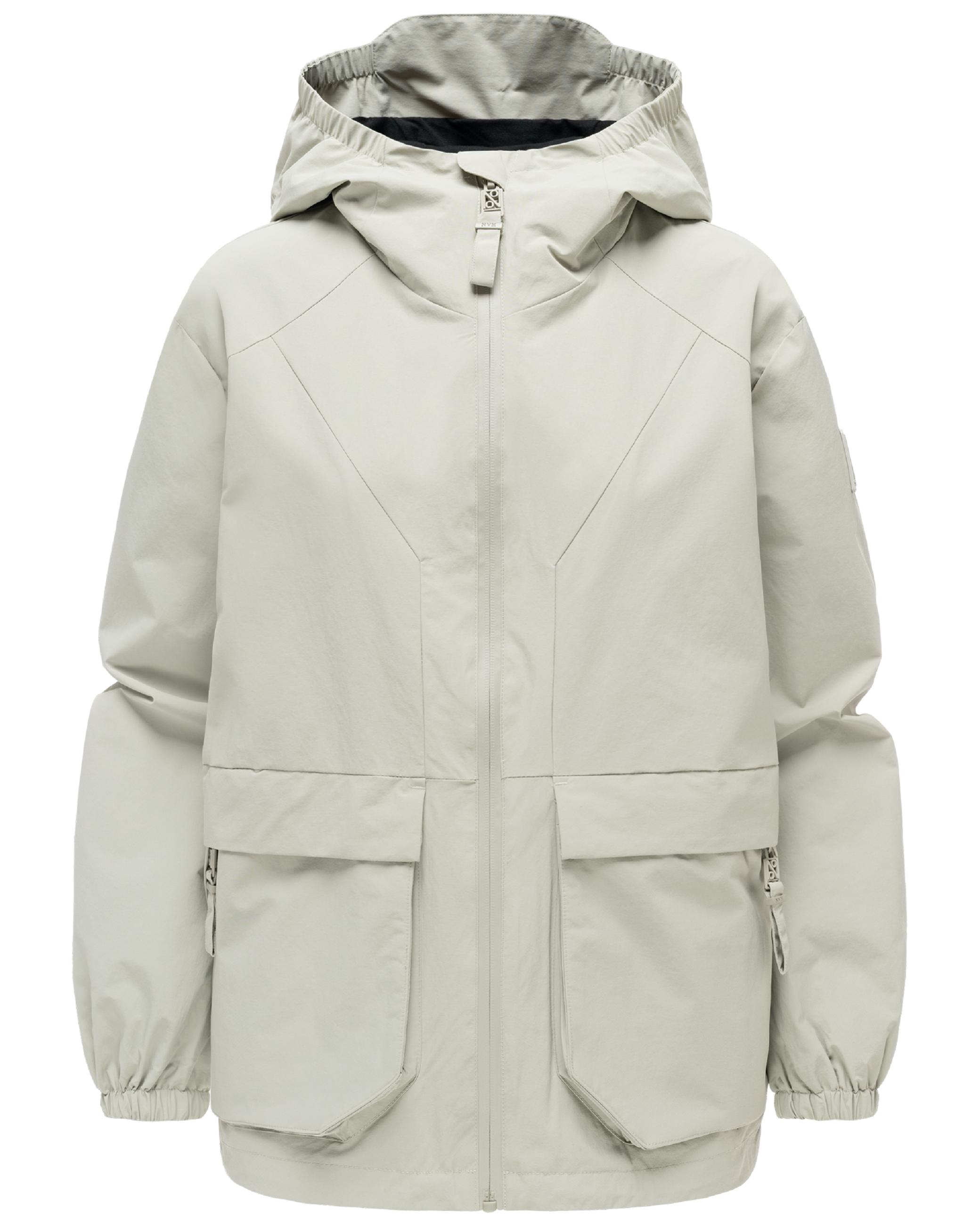 Übergangsjacke mit wasserdichtem Reißverschluss "Donnerwetter 14" Pebble Grey