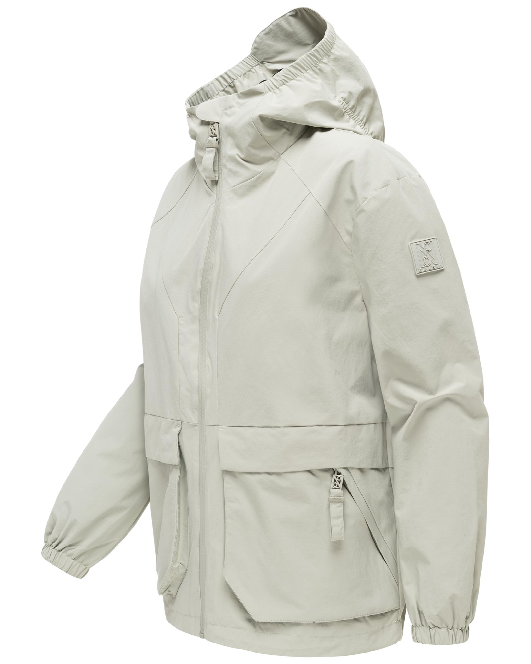 Übergangsjacke mit wasserdichtem Reißverschluss "Donnerwetter 14" Pebble Grey