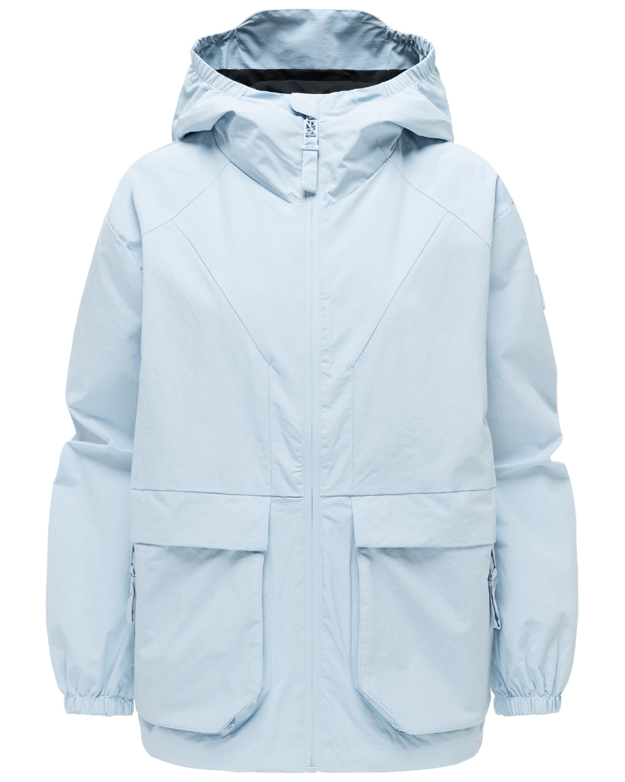 Übergangsjacke mit wasserdichtem Reißverschluss "Donnerwetter 14" Soft Blue