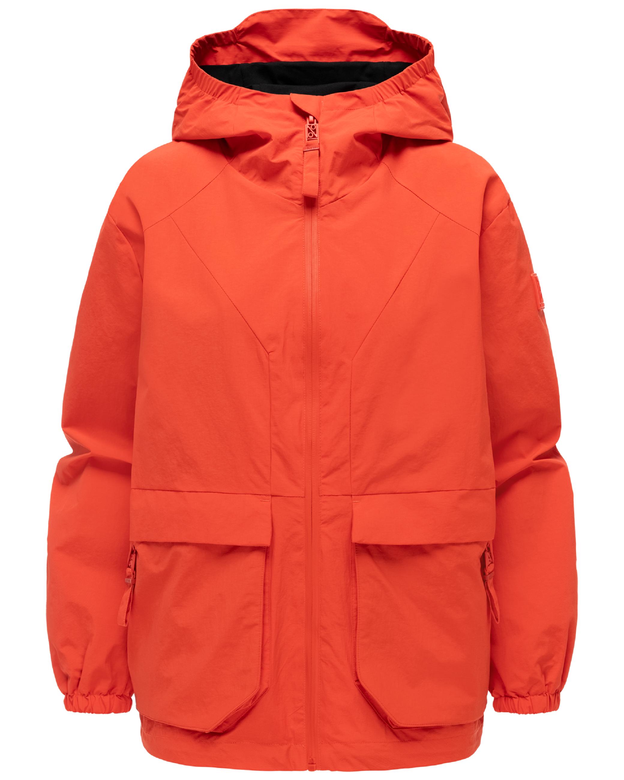 Übergangsjacke mit wasserdichtem Reißverschluss "Donnerwetter 14" Spicy Orange