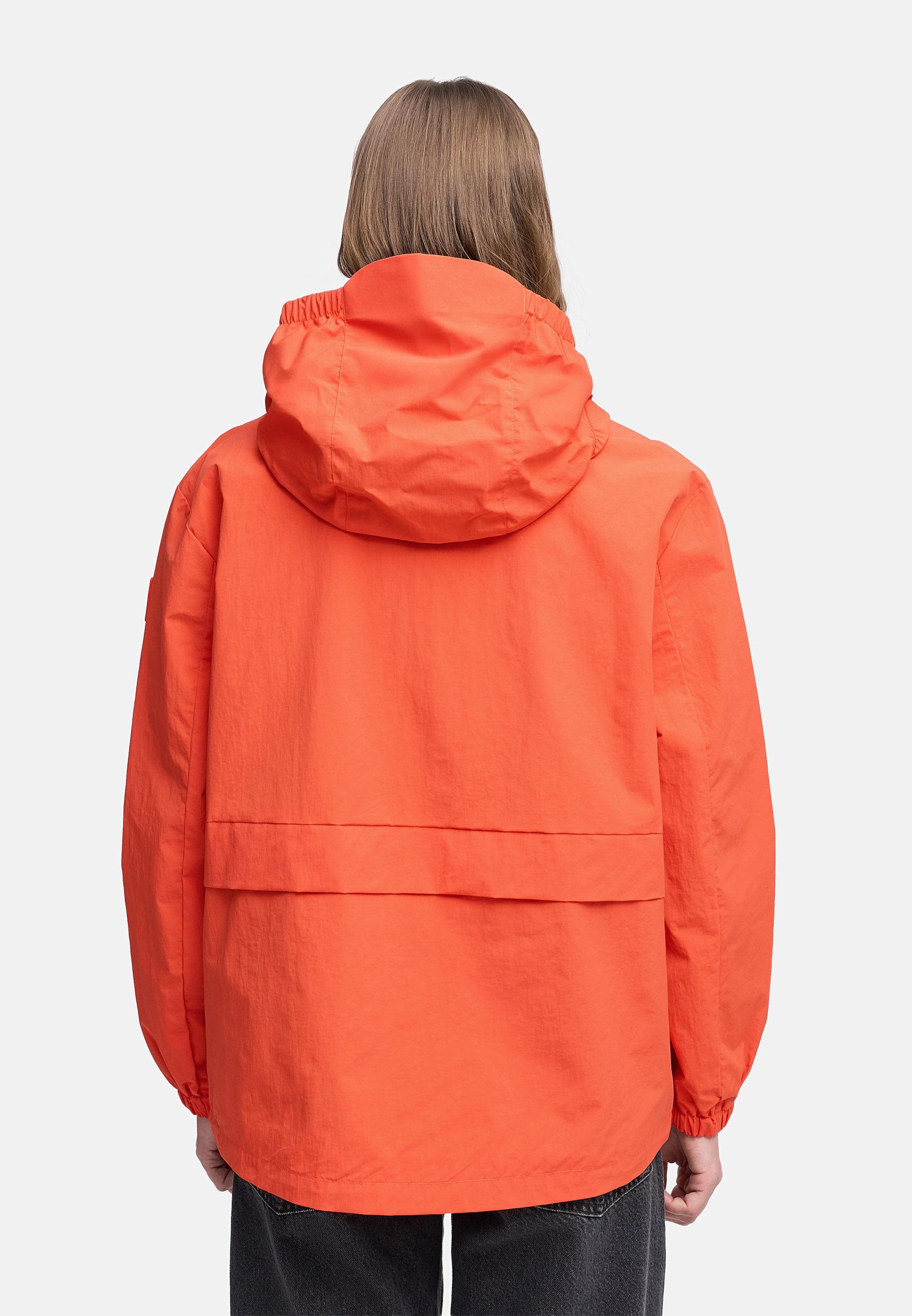 Übergangsjacke mit wasserdichtem Reißverschluss "Donnerwetter 14" Spicy Orange